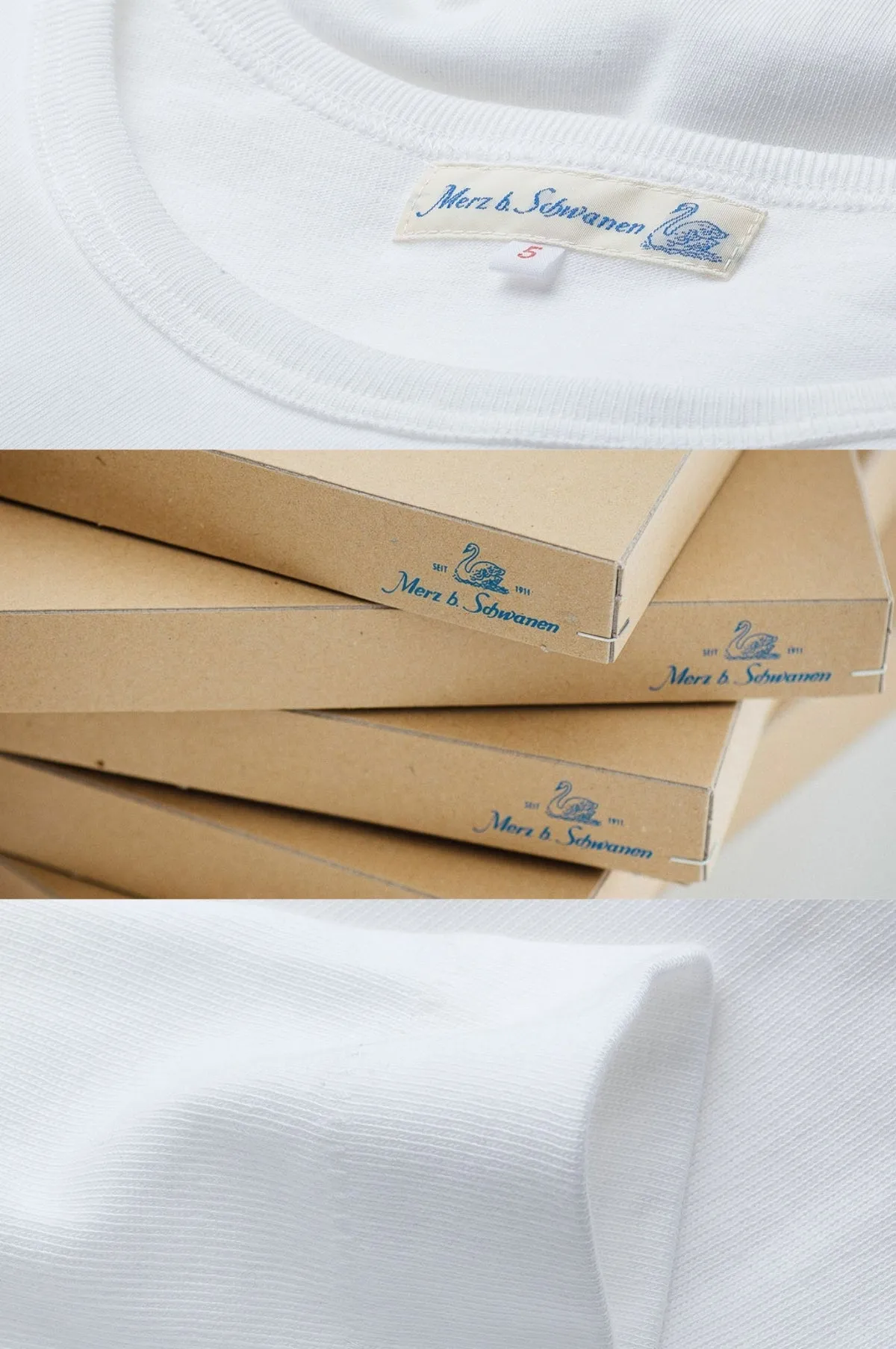 215 Loopwheel T-Shirt 8.6oz White