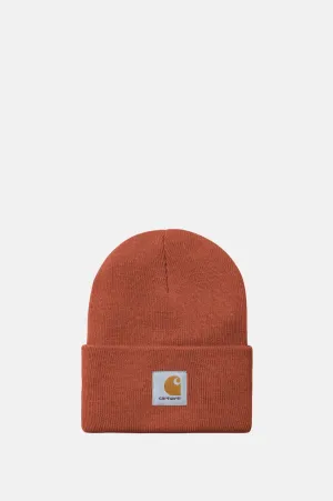 Acrylic Watch Hat Vermillion