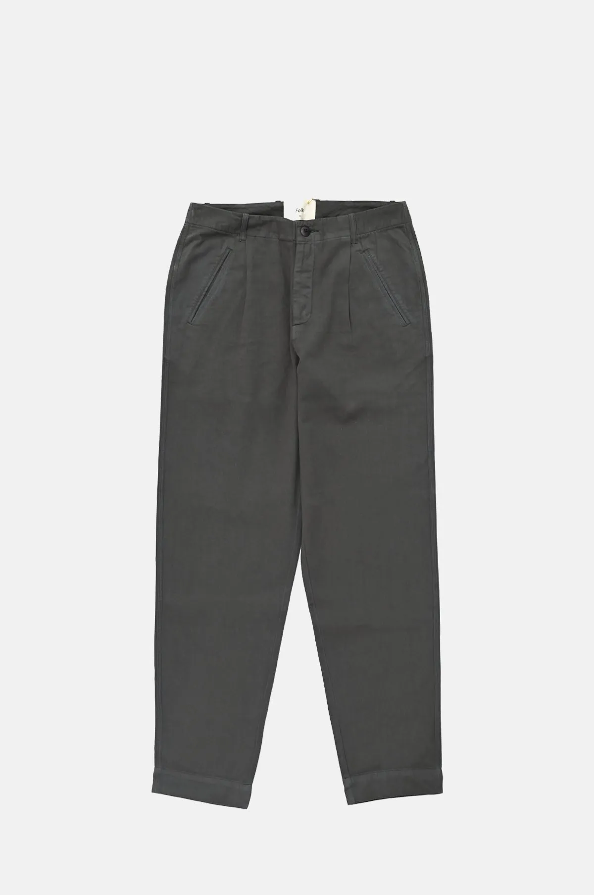 Assembly Pant Soft Black Herringbone