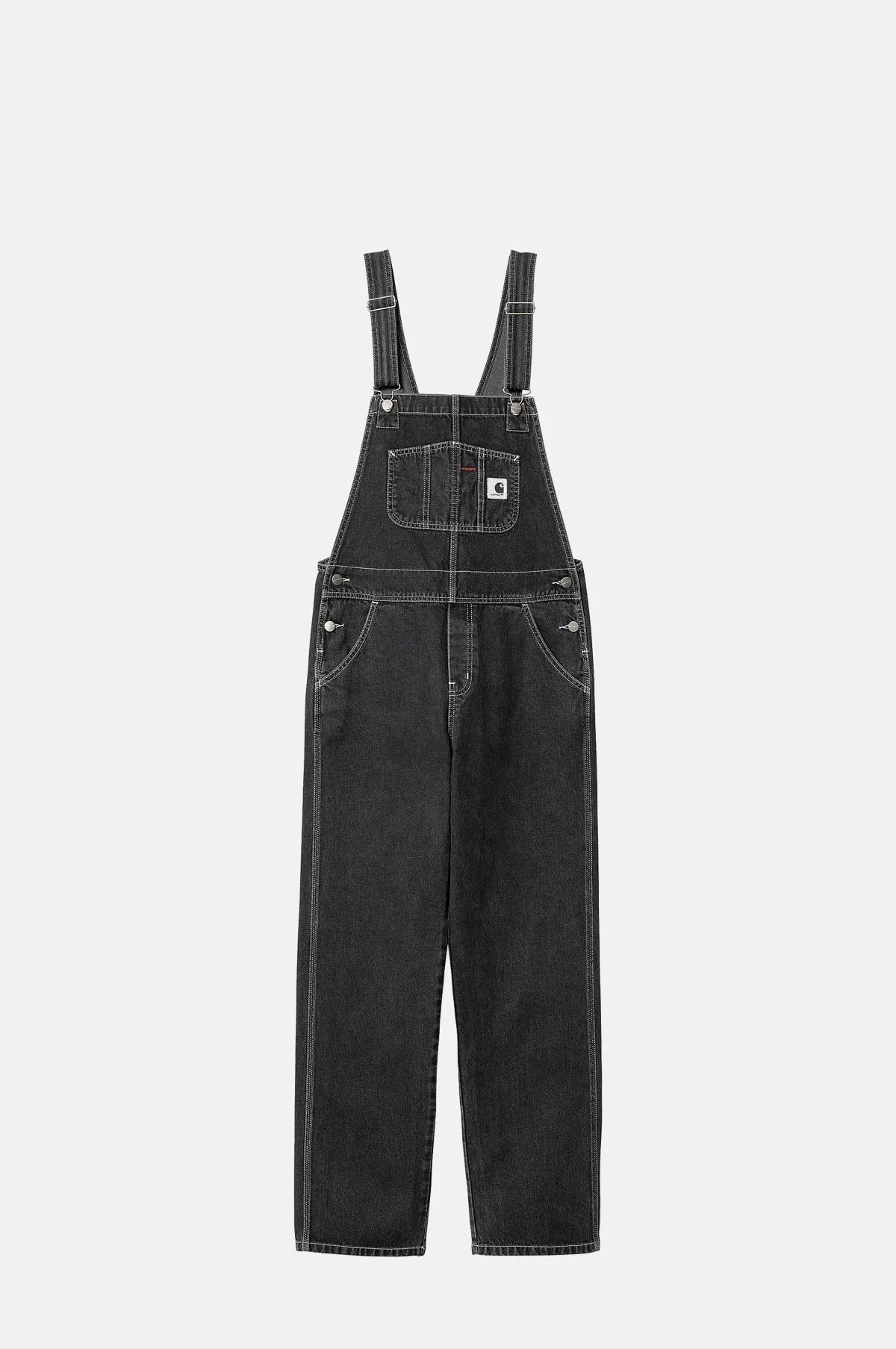 Bib Overall Straight Black