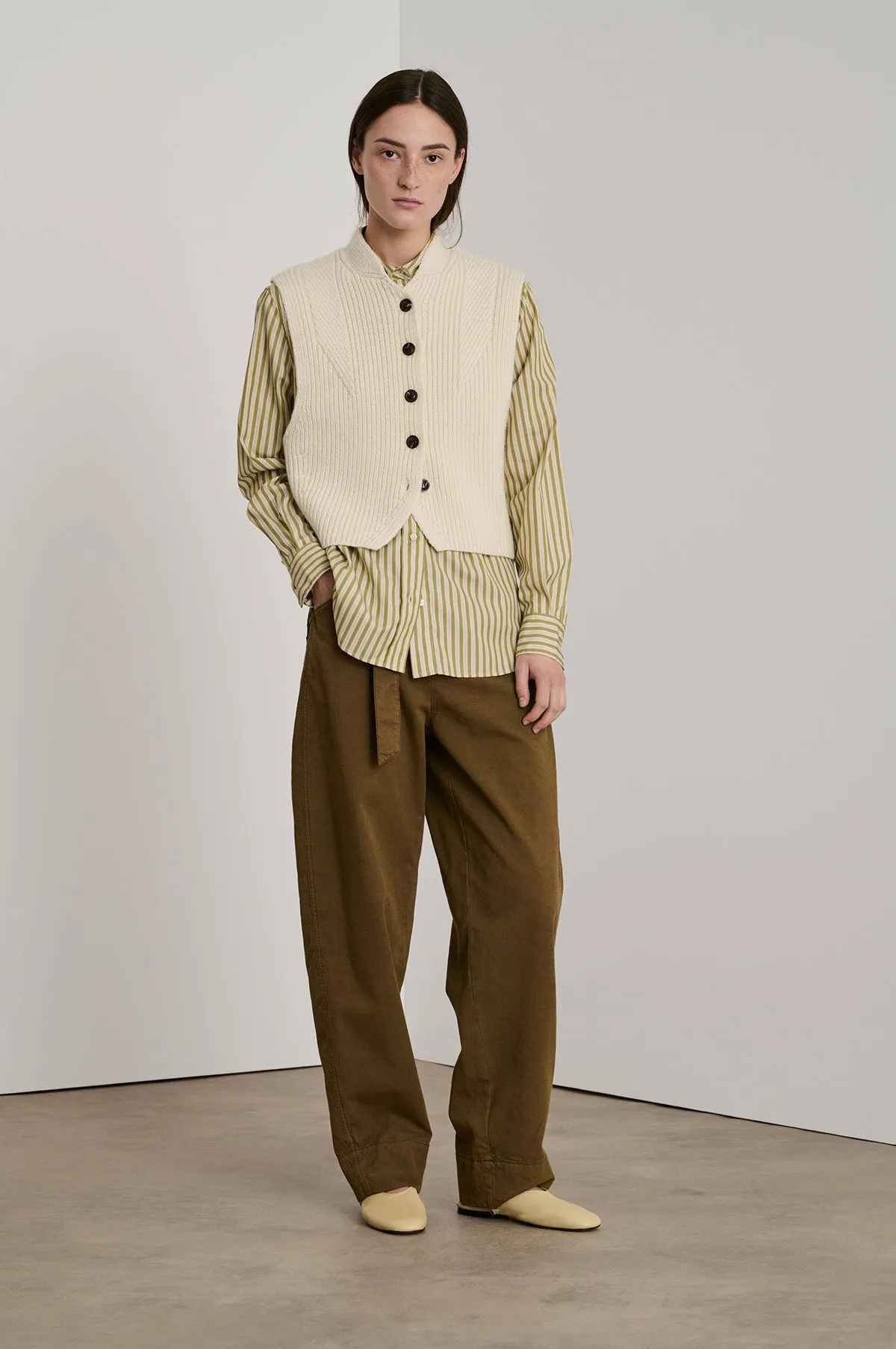 Byron Knit Ecru