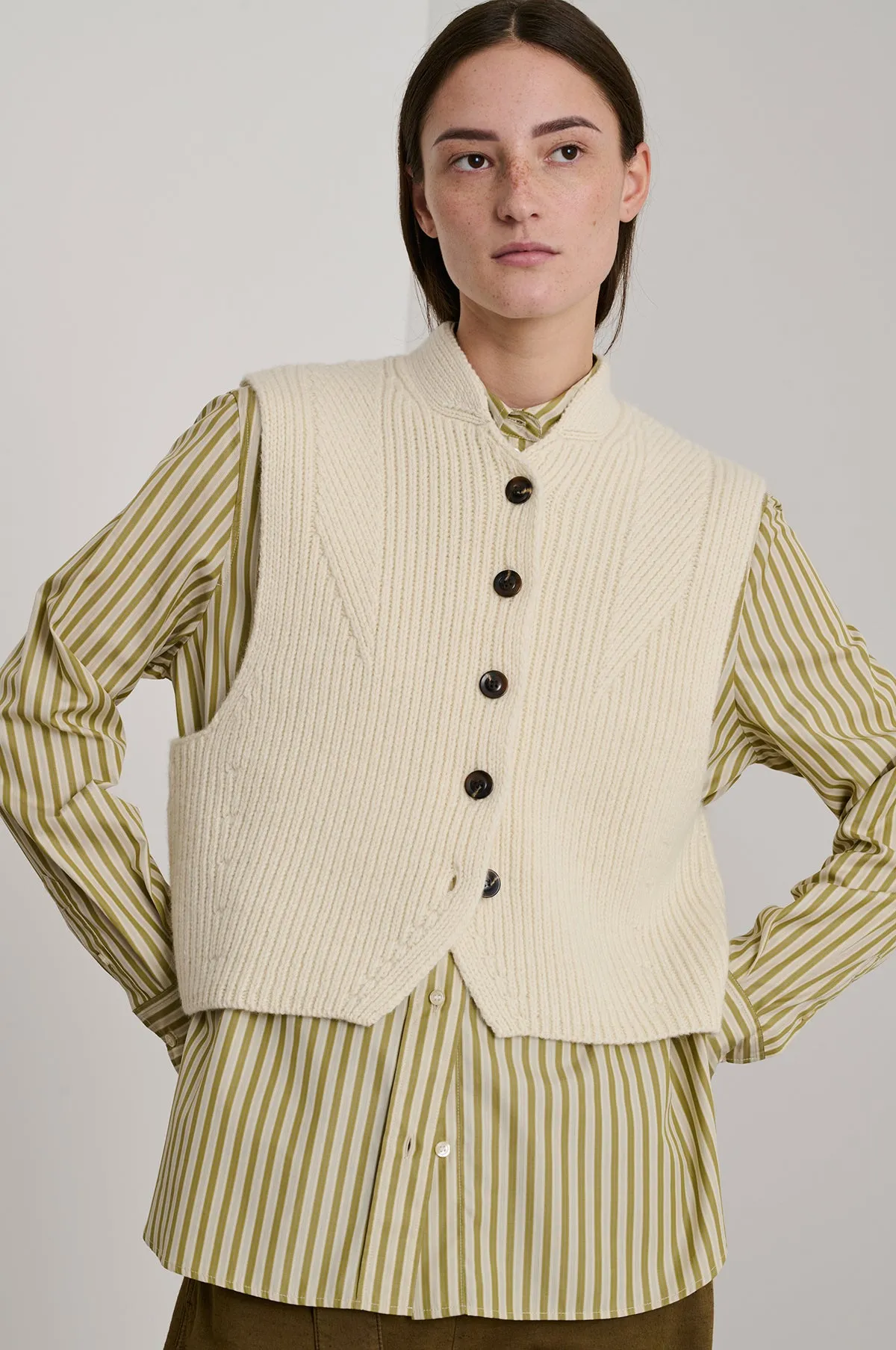 Byron Knit Ecru