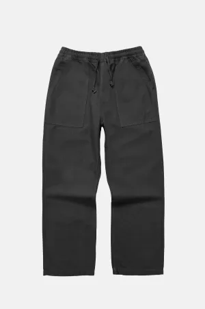 Canvas Chef Pants Black