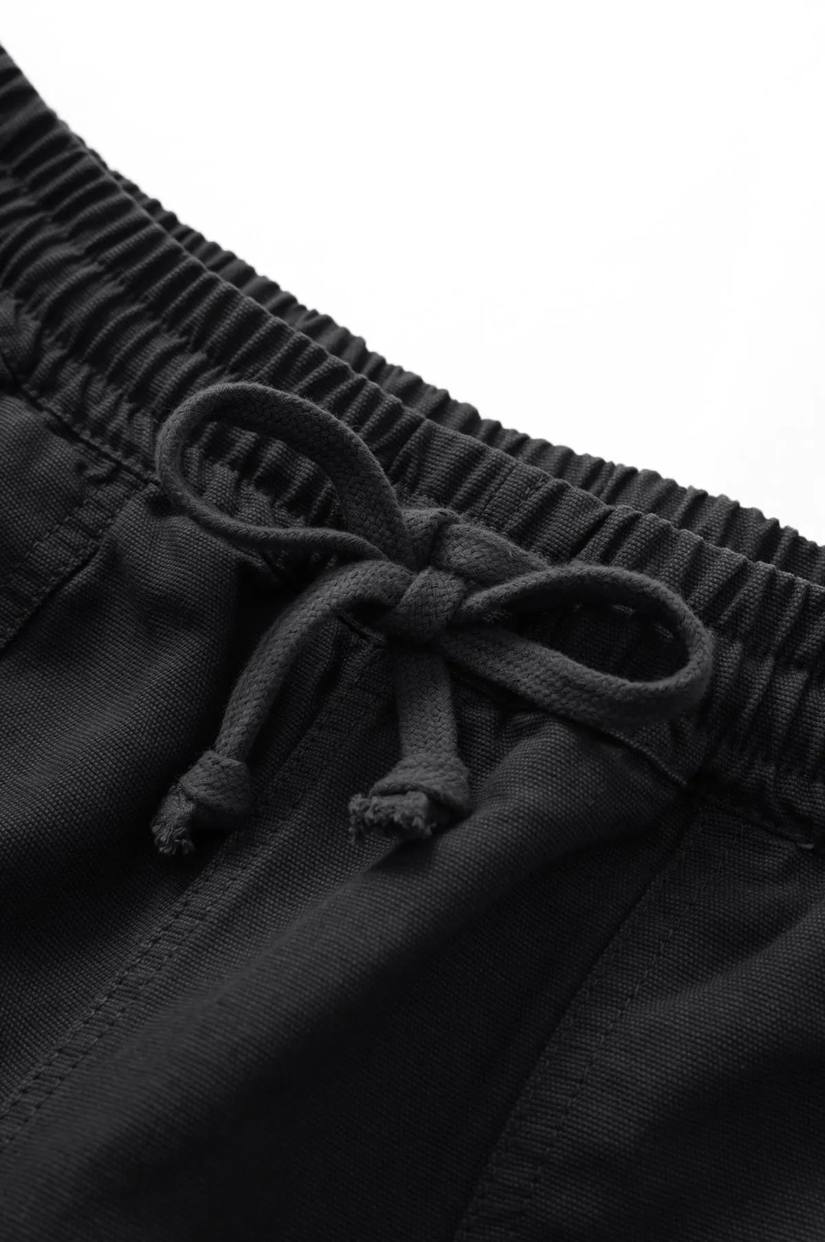 Canvas Chef Pants Black