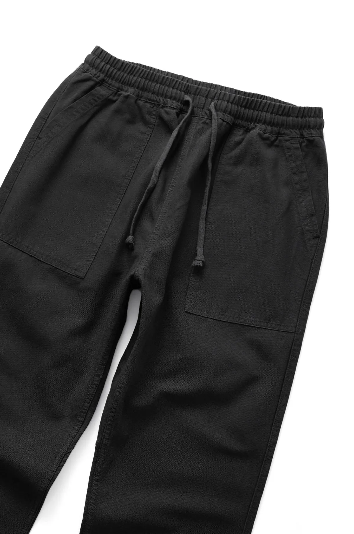 Canvas Chef Pants Black