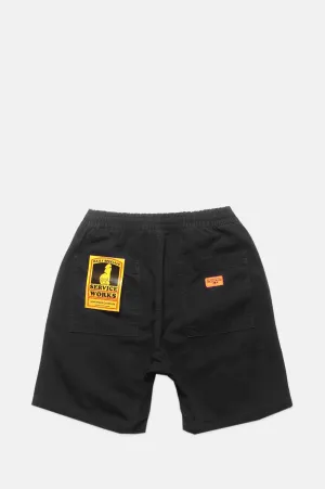 Canvas Chef Shorts Black
