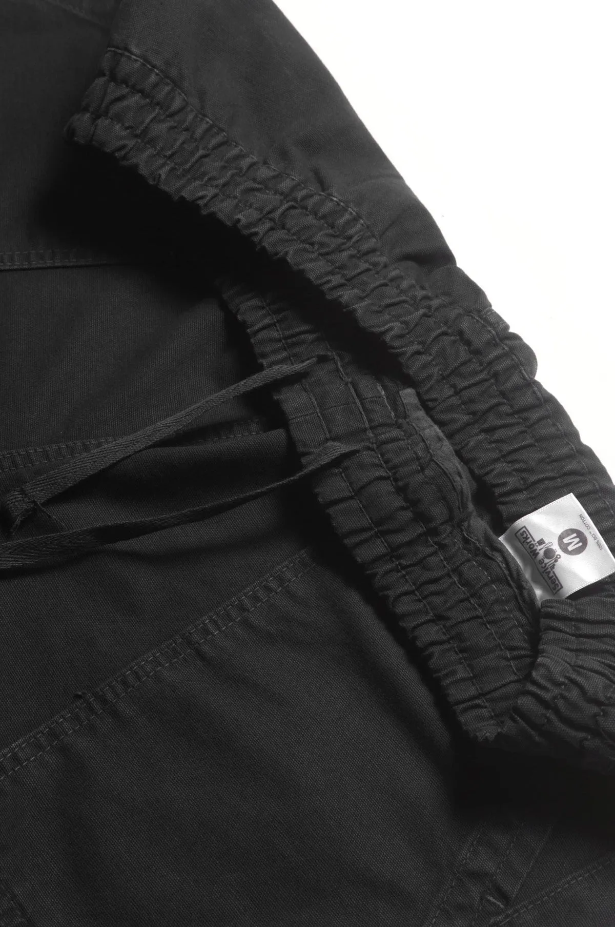 Canvas Chef Shorts Black