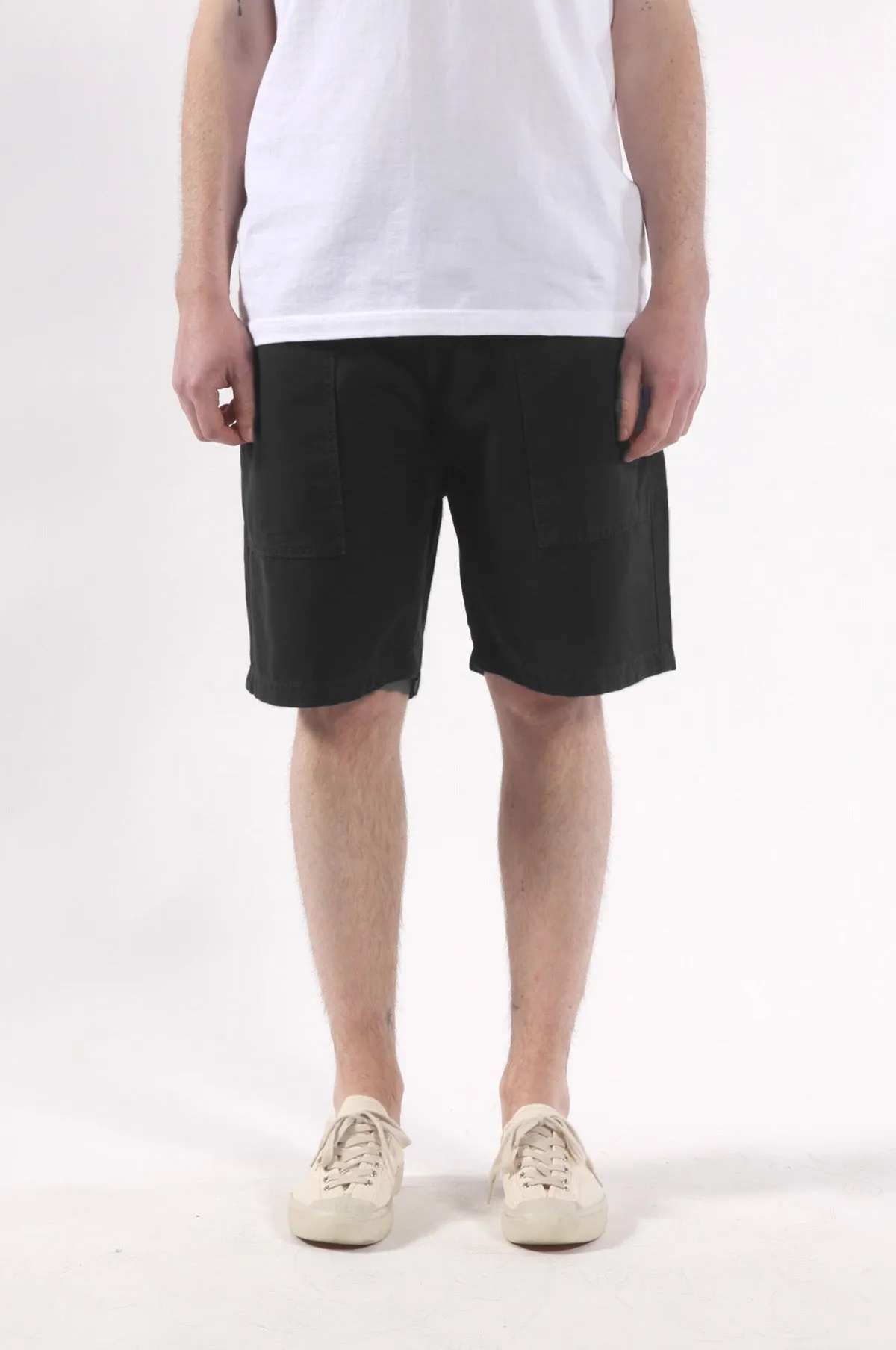 Canvas Chef Shorts Black