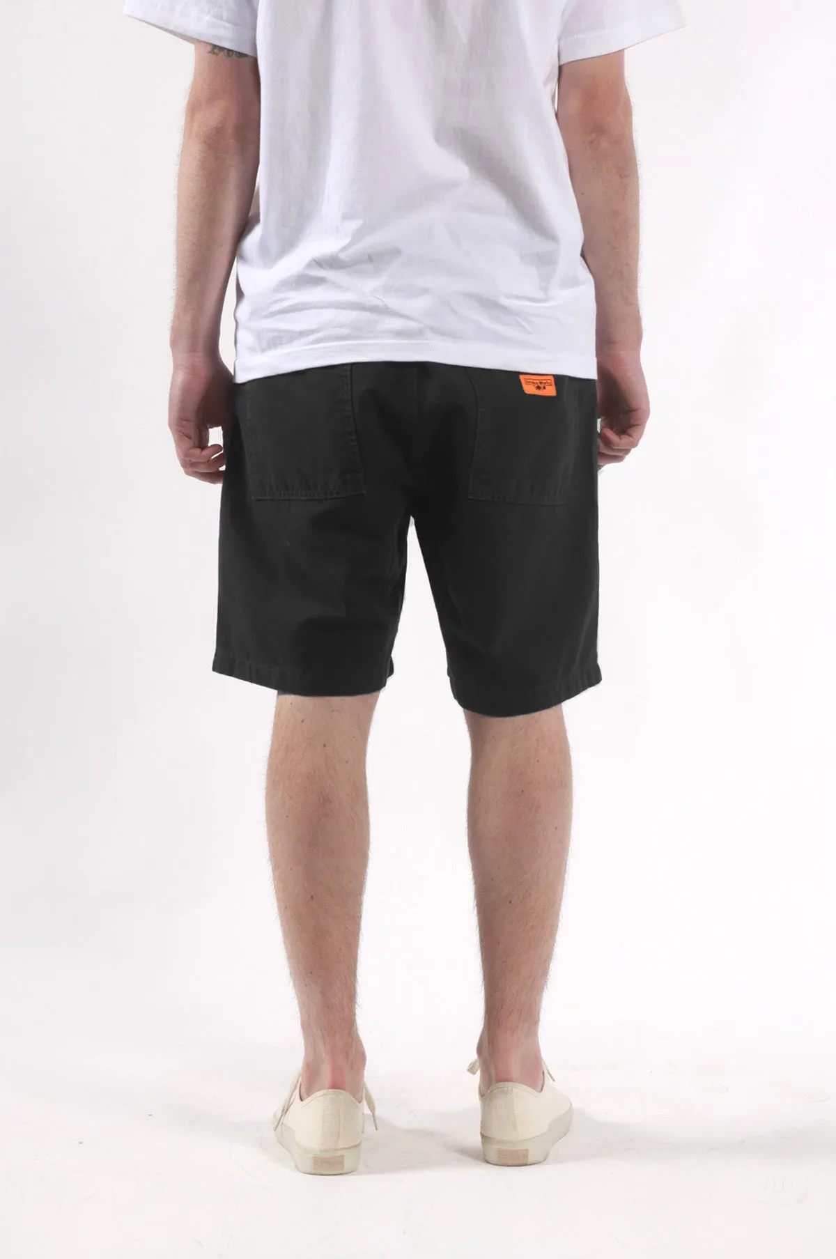 Canvas Chef Shorts Black