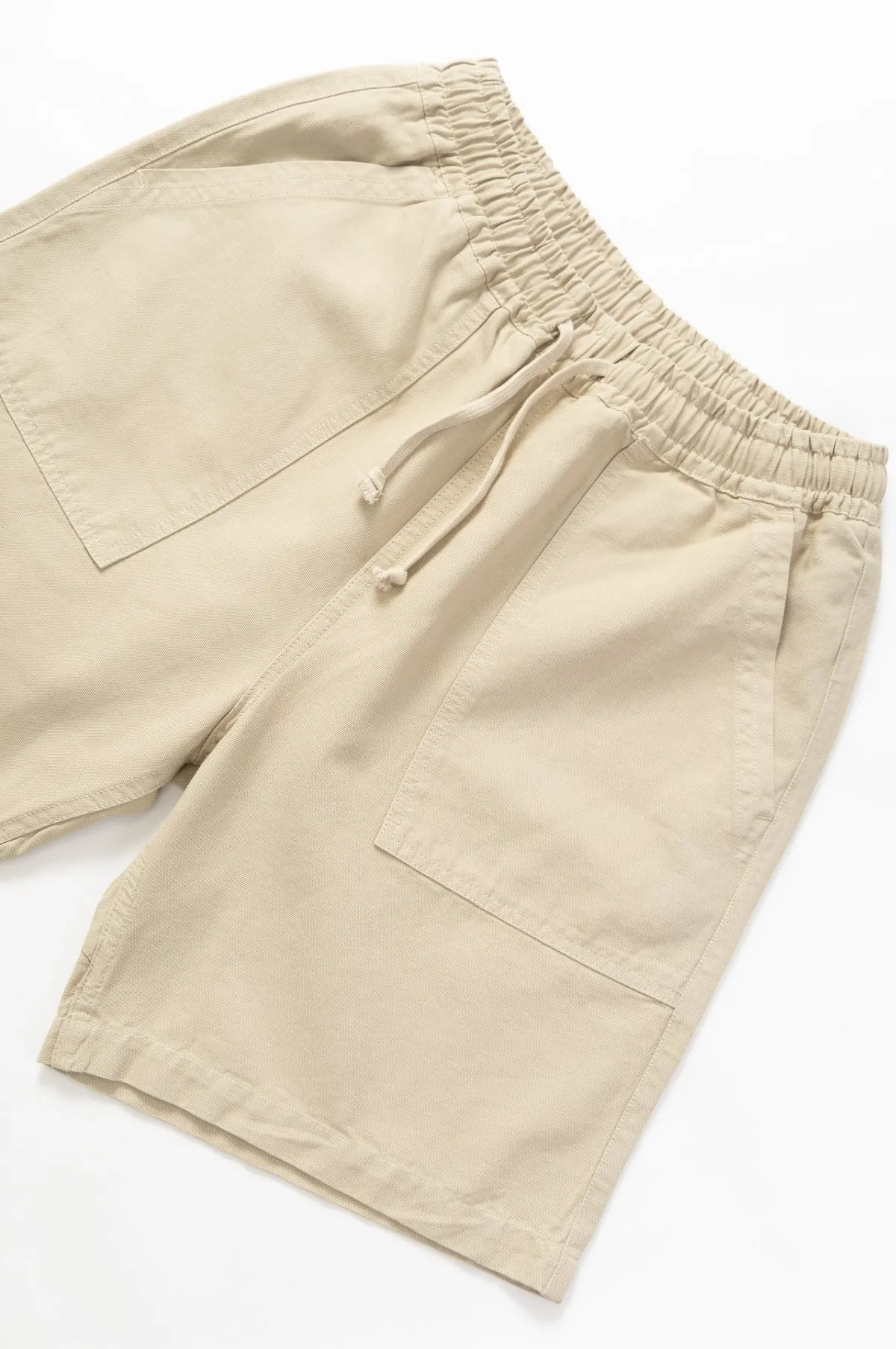 Canvas Chef Shorts Khaki