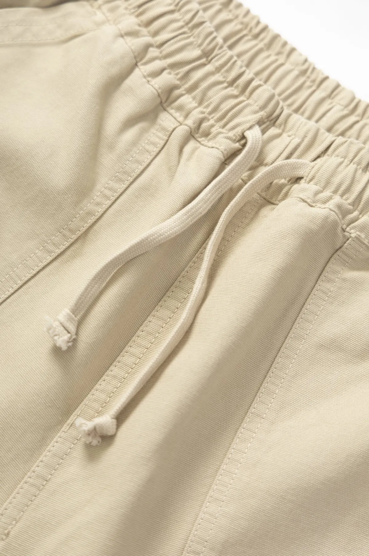 Canvas Chef Shorts Khaki