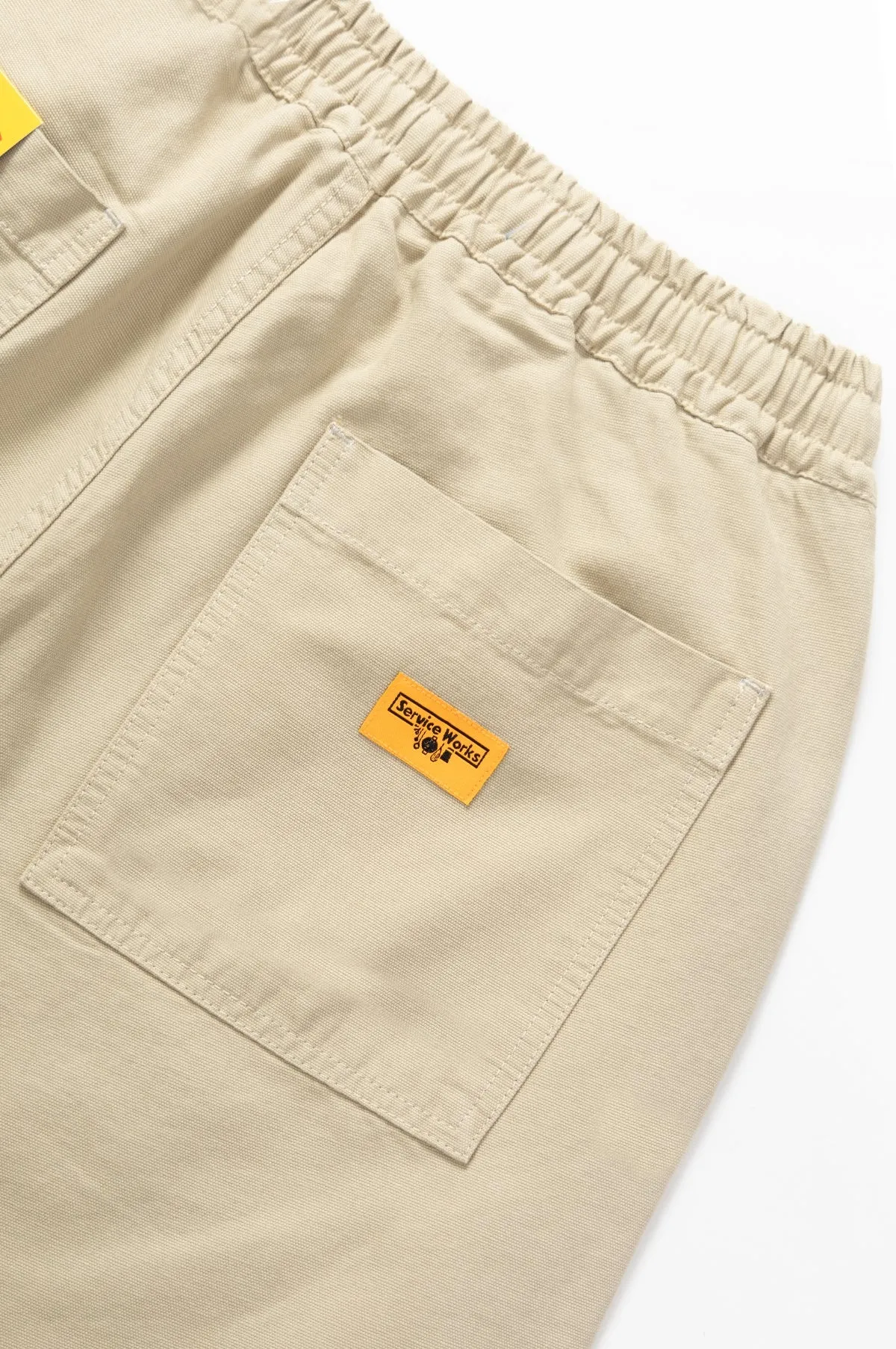 Canvas Chef Shorts Khaki