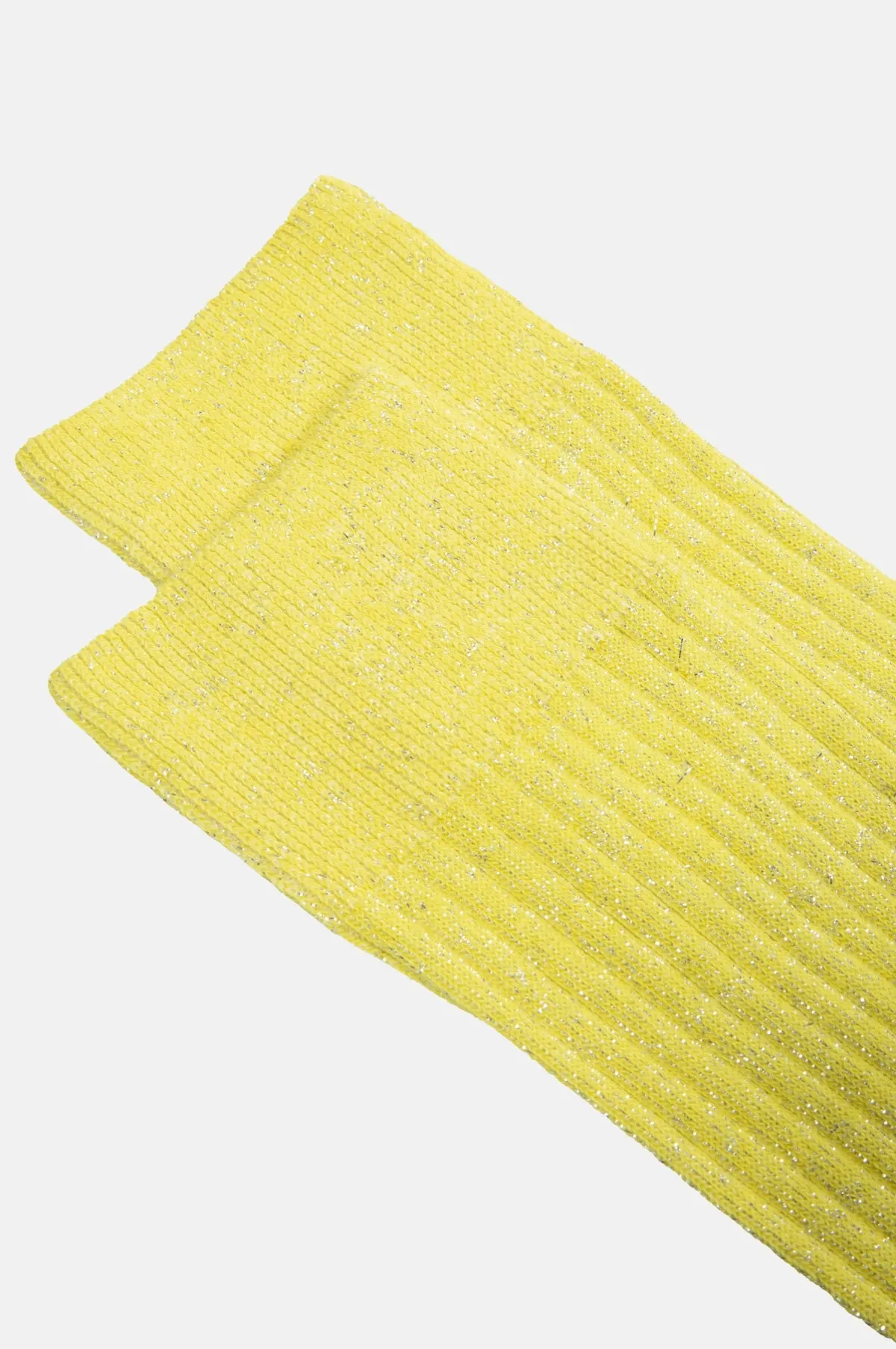 Cherry Short Socks Light Yellow