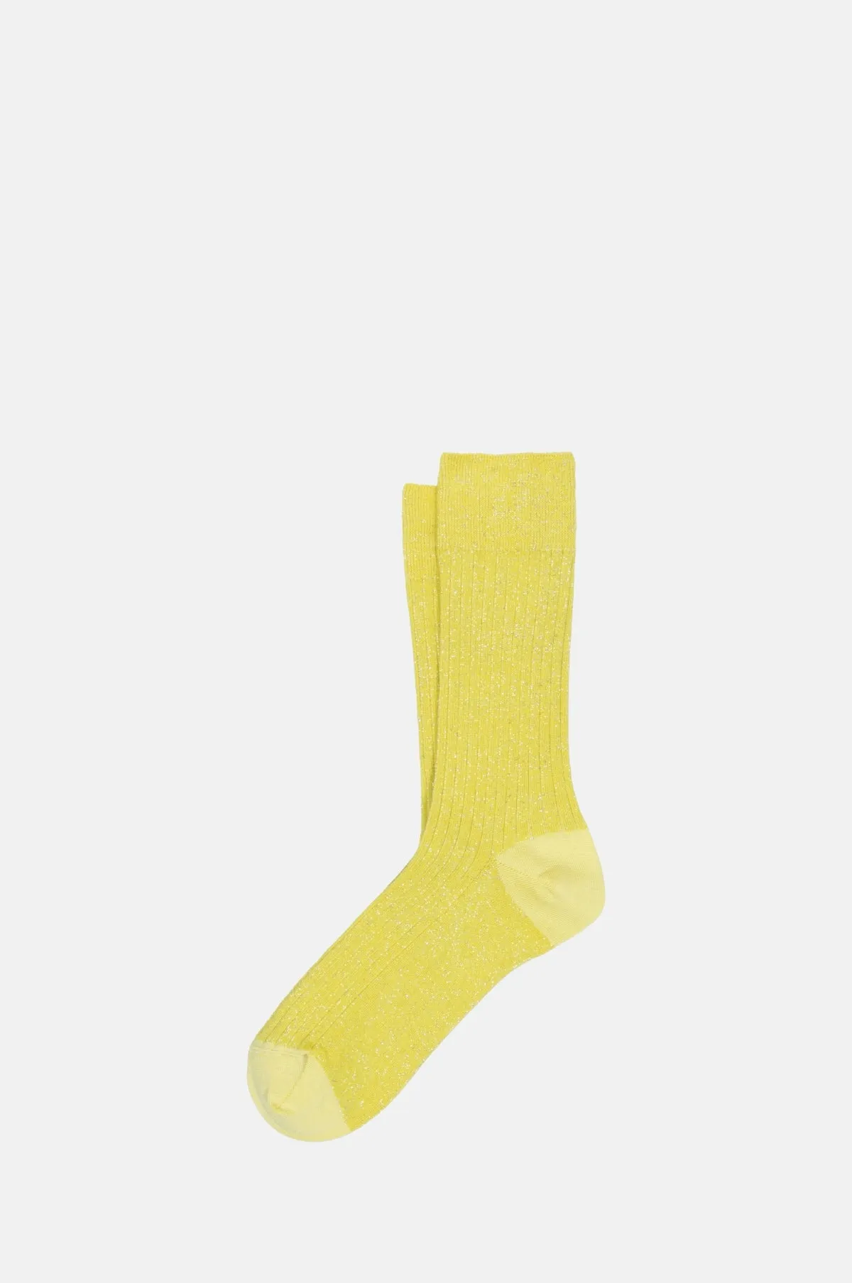 Cherry Short Socks Light Yellow