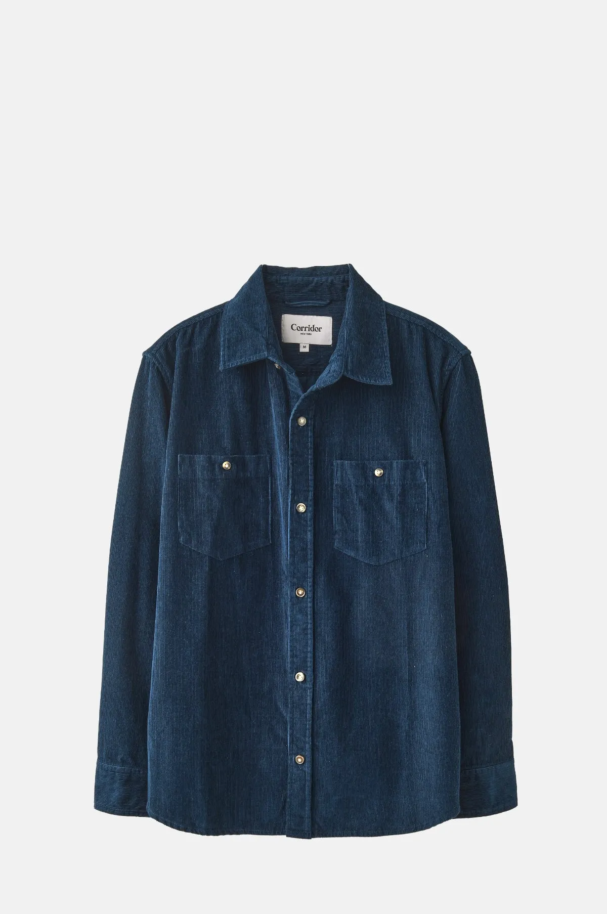 Corduroy LS Shirt Navy
