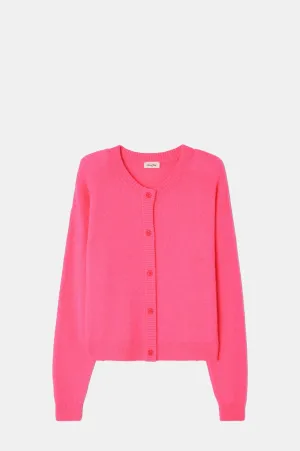 Damsville Cardigan Rose Fluo