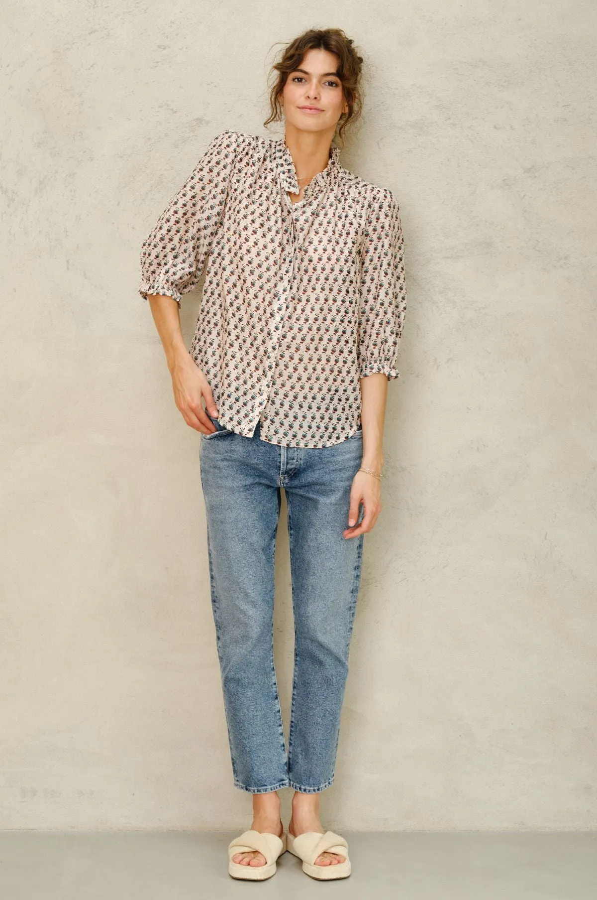 Devi Print L/S Top Multi