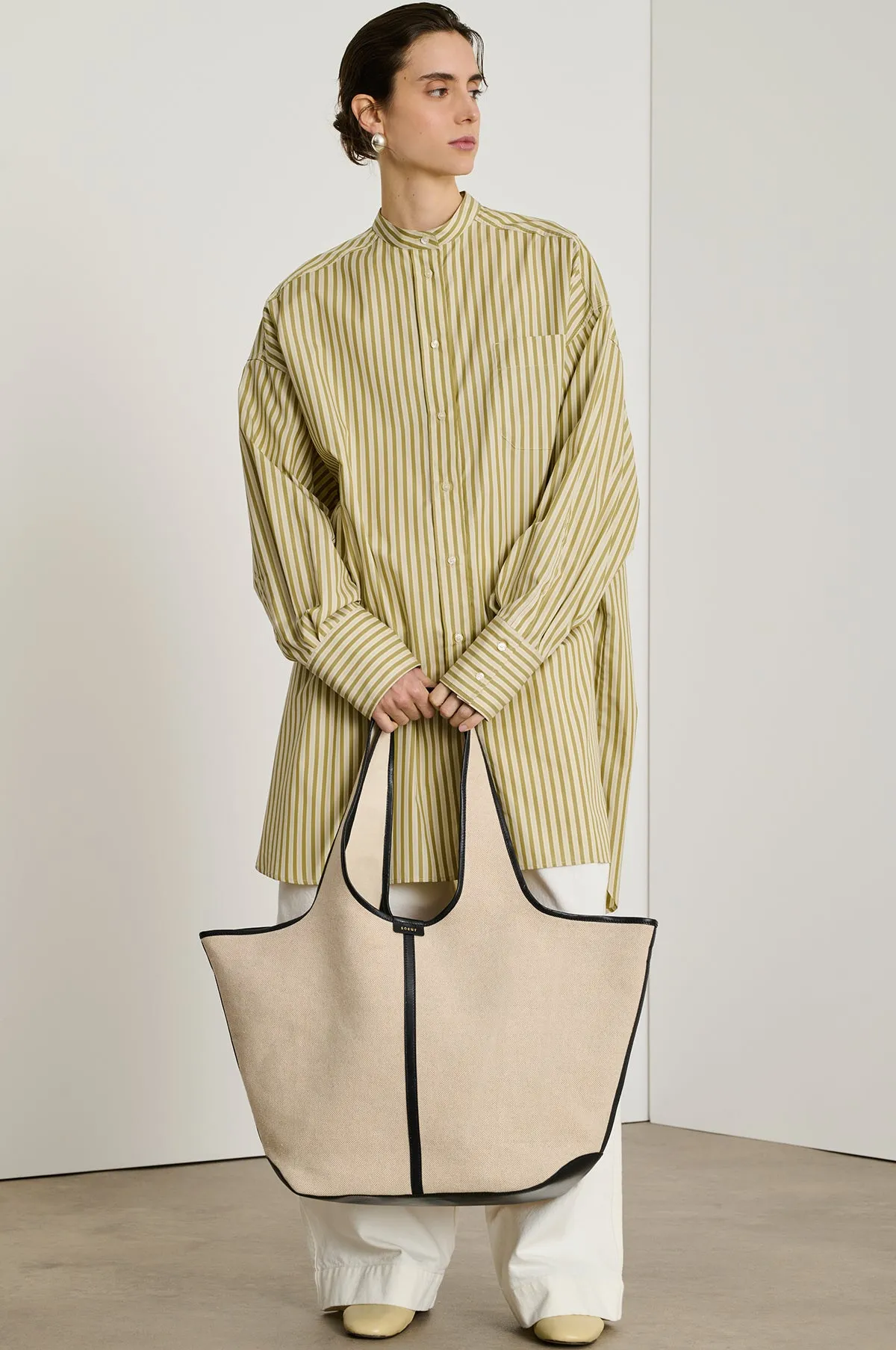 Douce Bag Ecru/Noir