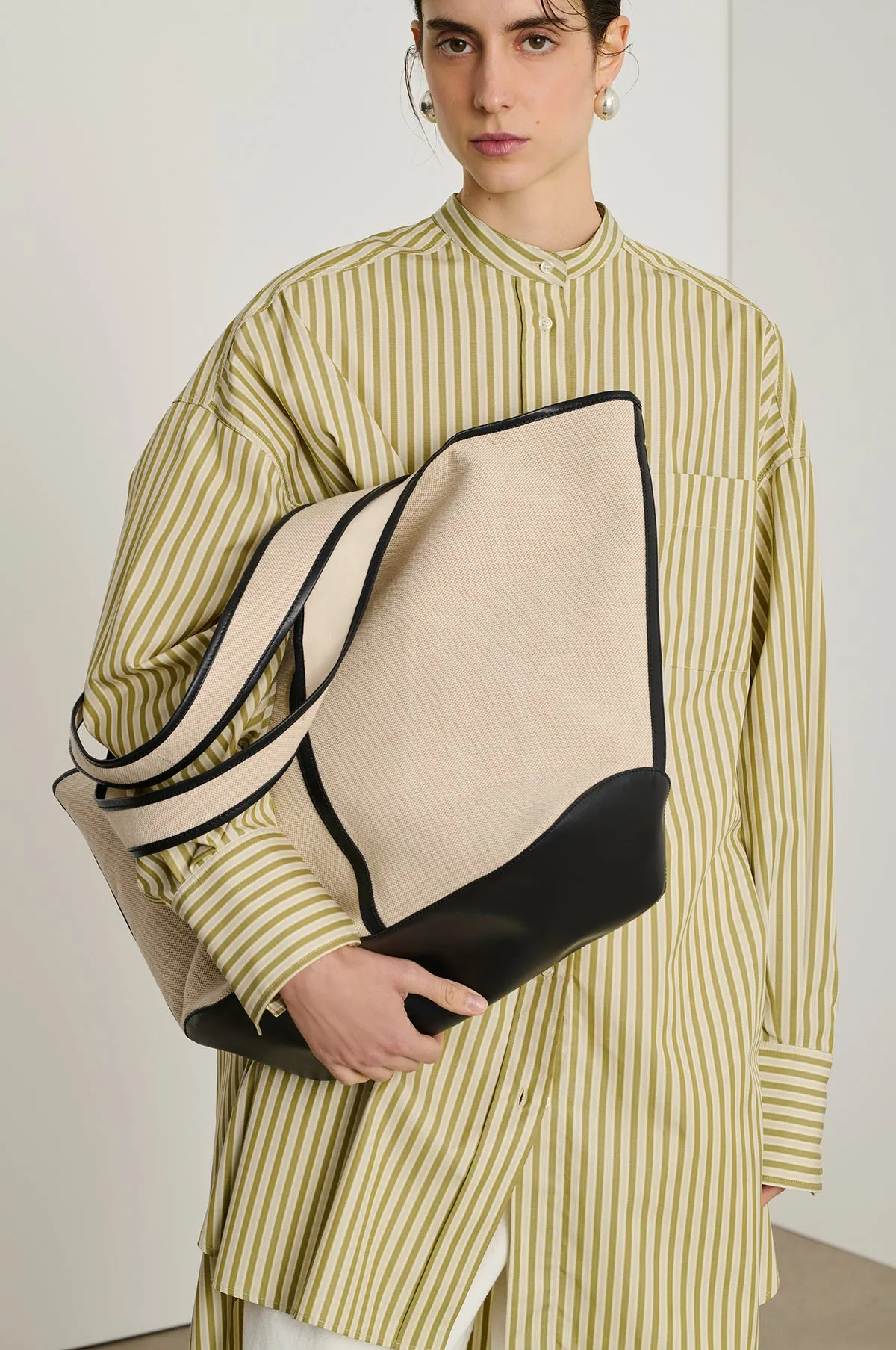 Douce Bag Ecru/Noir