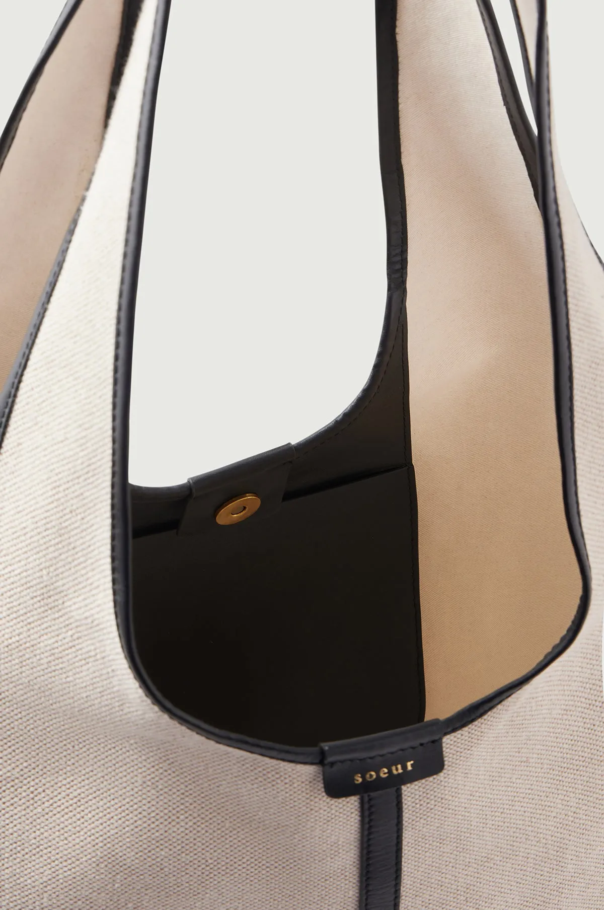 Douce Bag Ecru/Noir