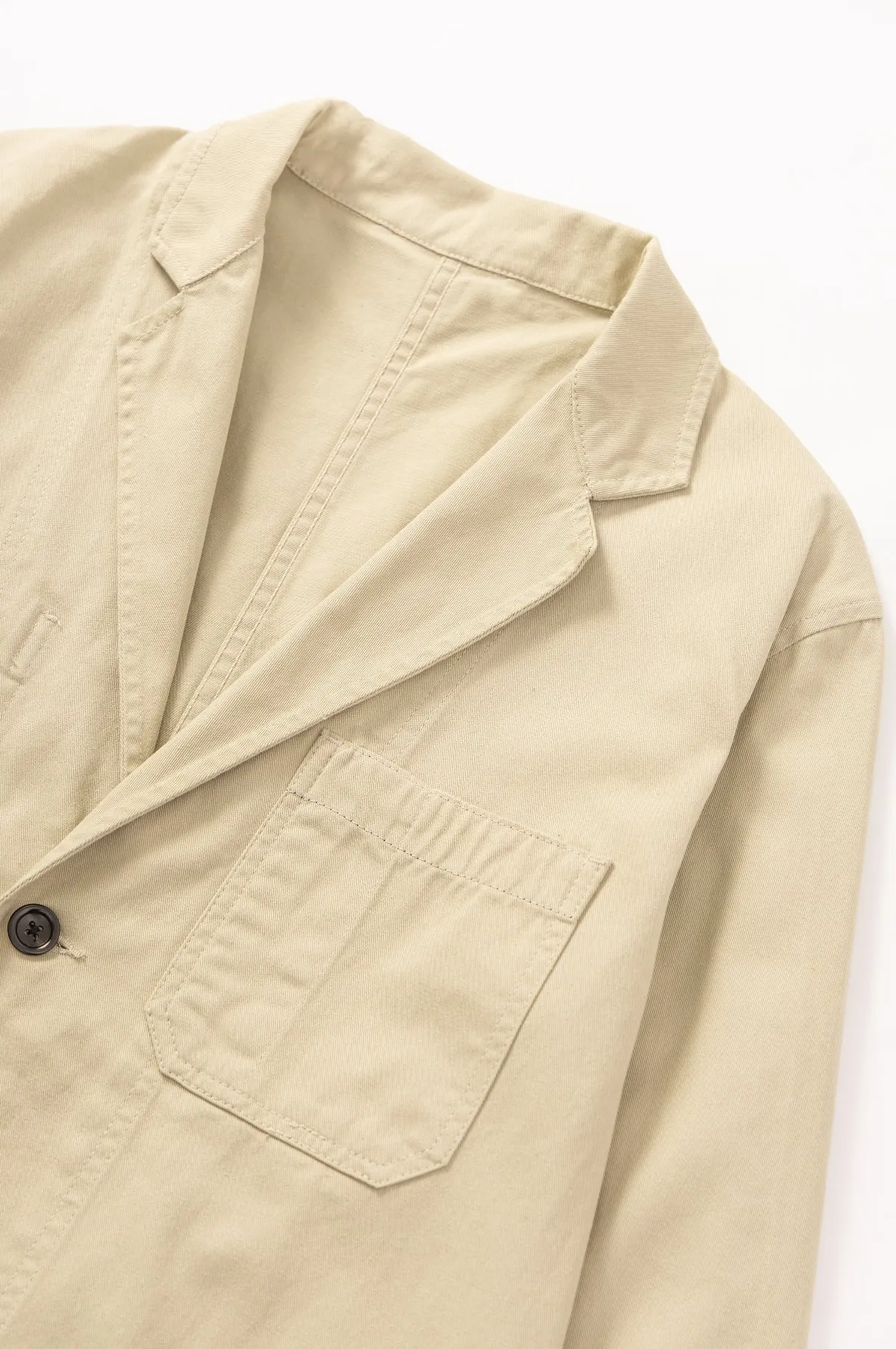 Drill Server Suit Jacket Khaki