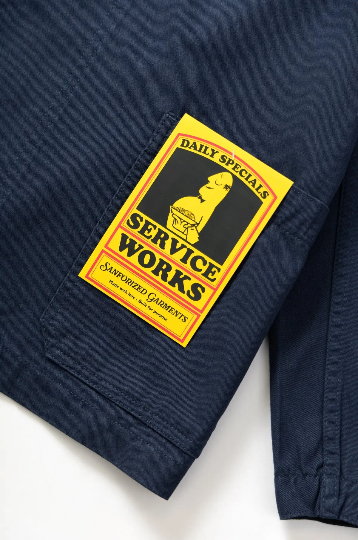 Drill Server Suit Jacket Navy