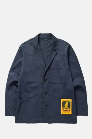 Drill Server Suit Jacket Navy