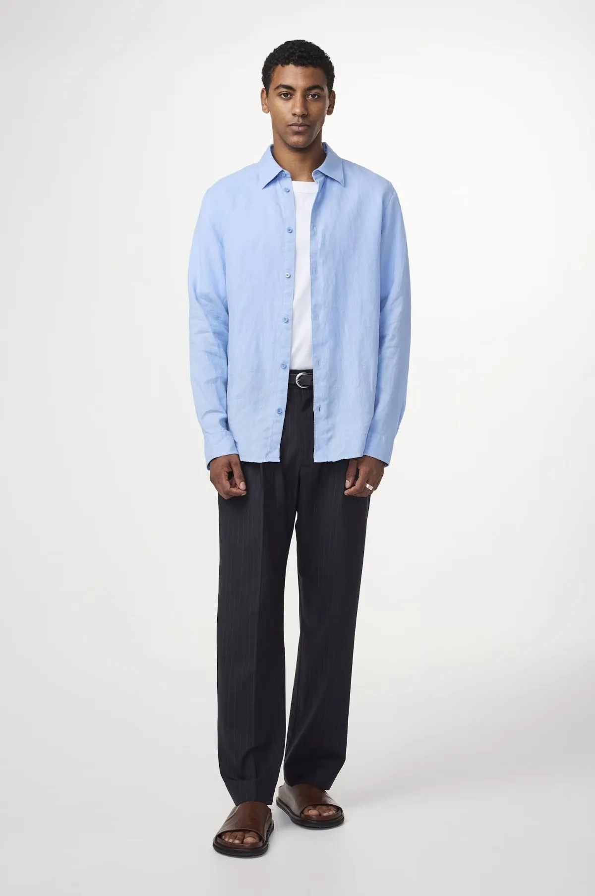 Enzo Shirt Cerulean