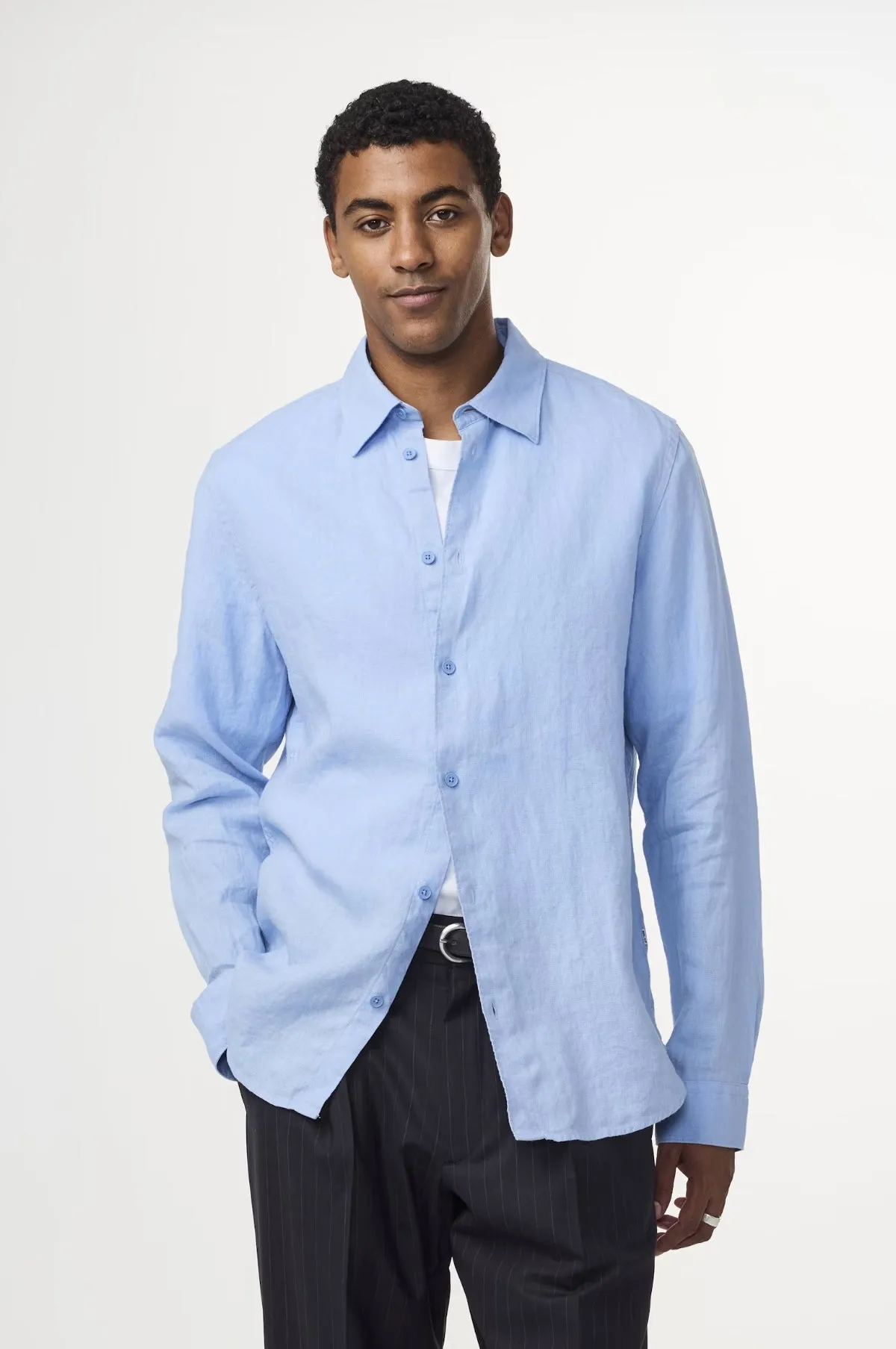 Enzo Shirt Cerulean