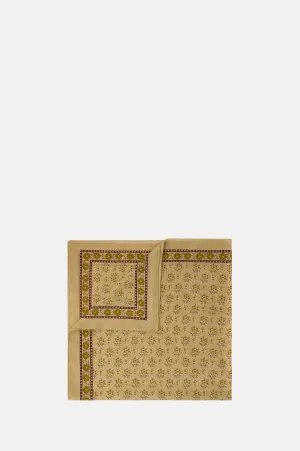 Foulard Classiq Scarf Mastic/Jaune Dore