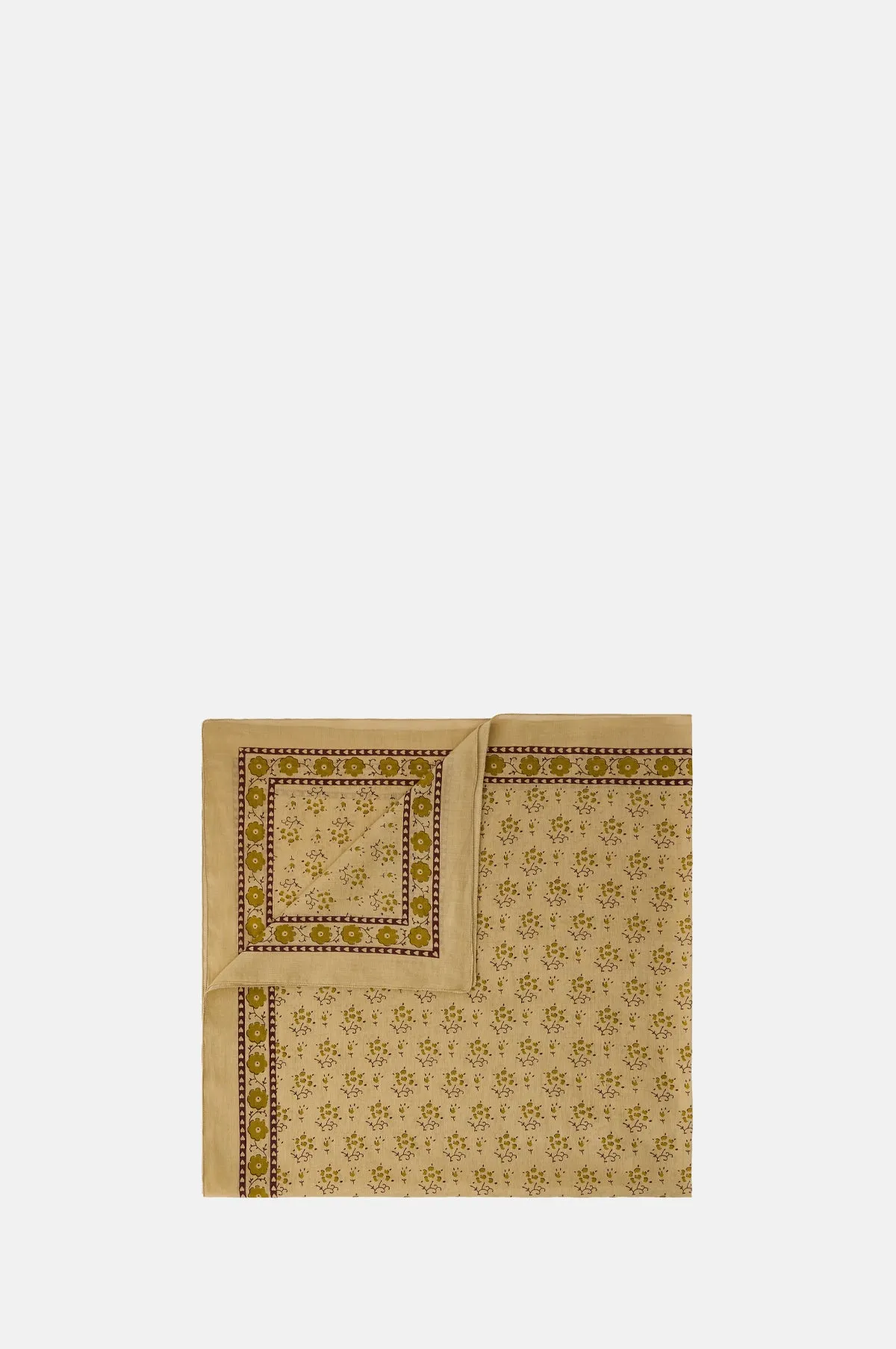Foulard Classiq Scarf Mastic/Jaune Dore