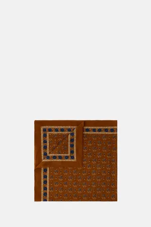 Foulard Classiq Scarf Terre Battue/Bleu