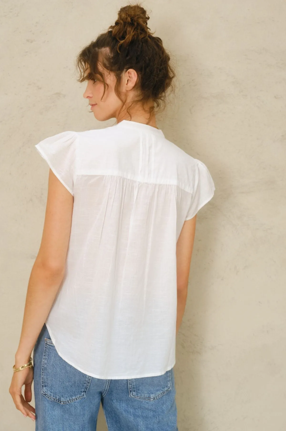 Freya Lace Top White