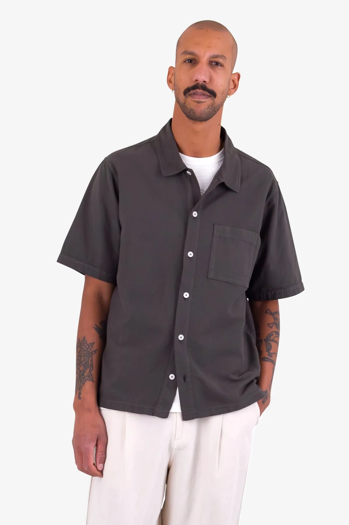 Gabe Shirt Soft Black