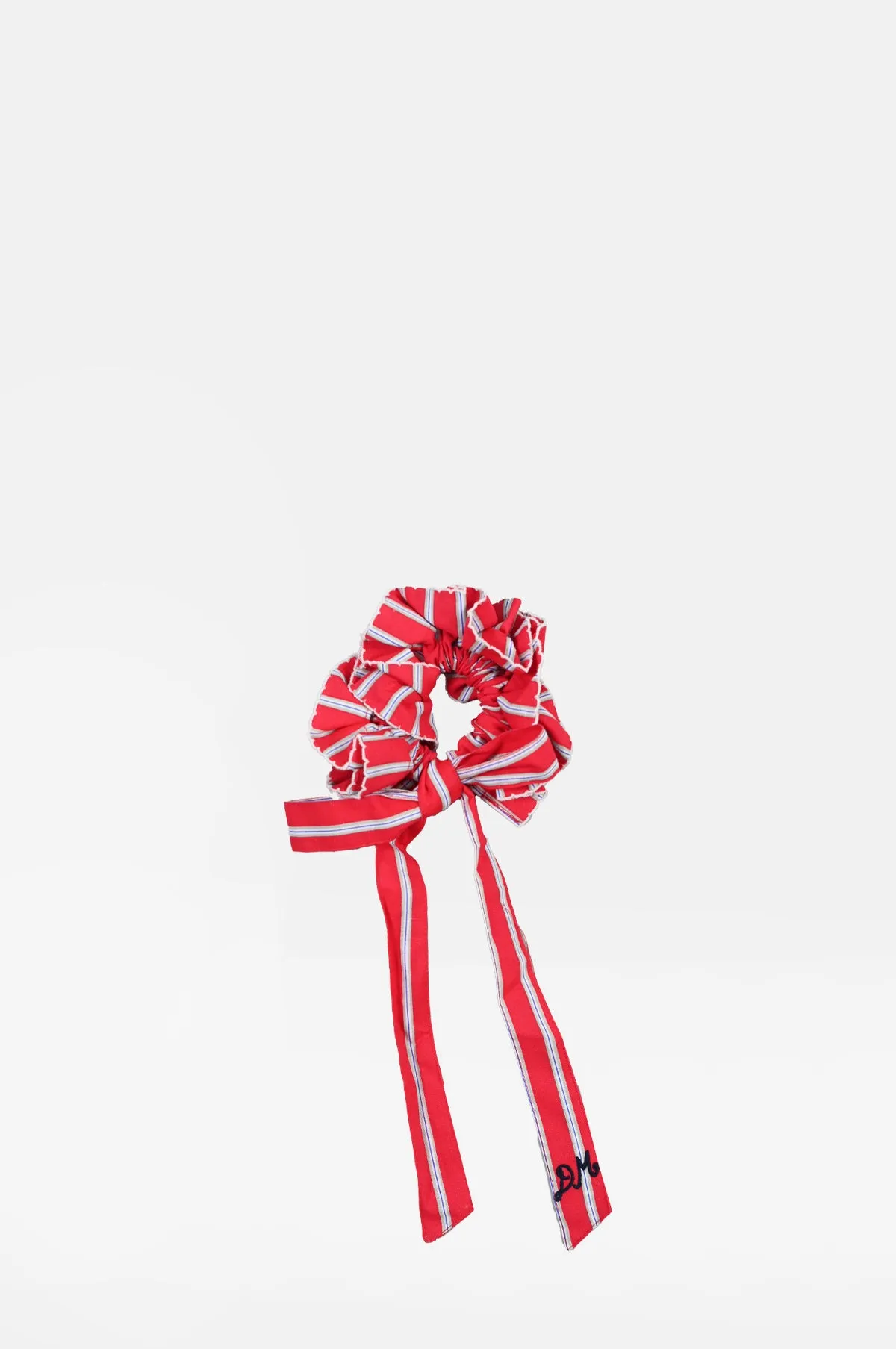 Garter Bun Wrap Red Stripe