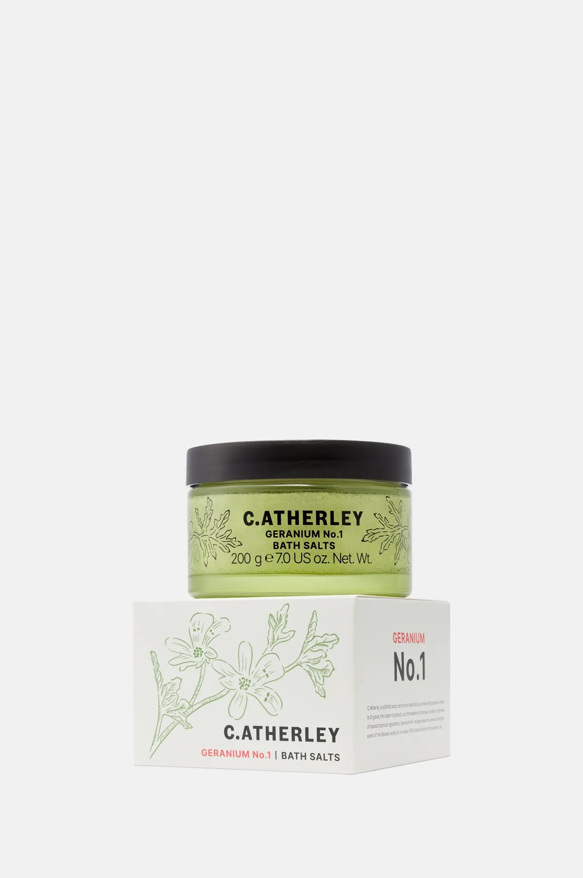 Geranium No.01 Bath Salts 200g