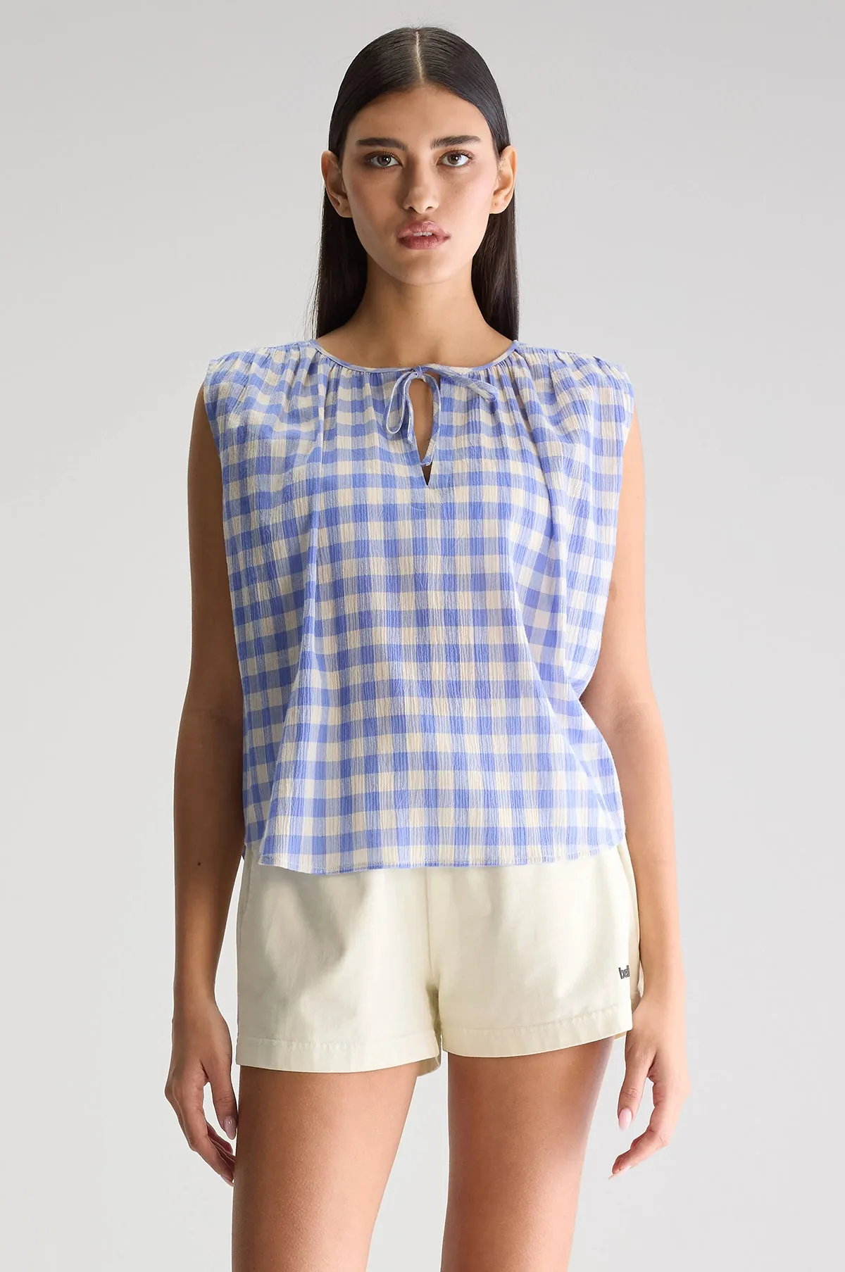 Halison Blouse Check B