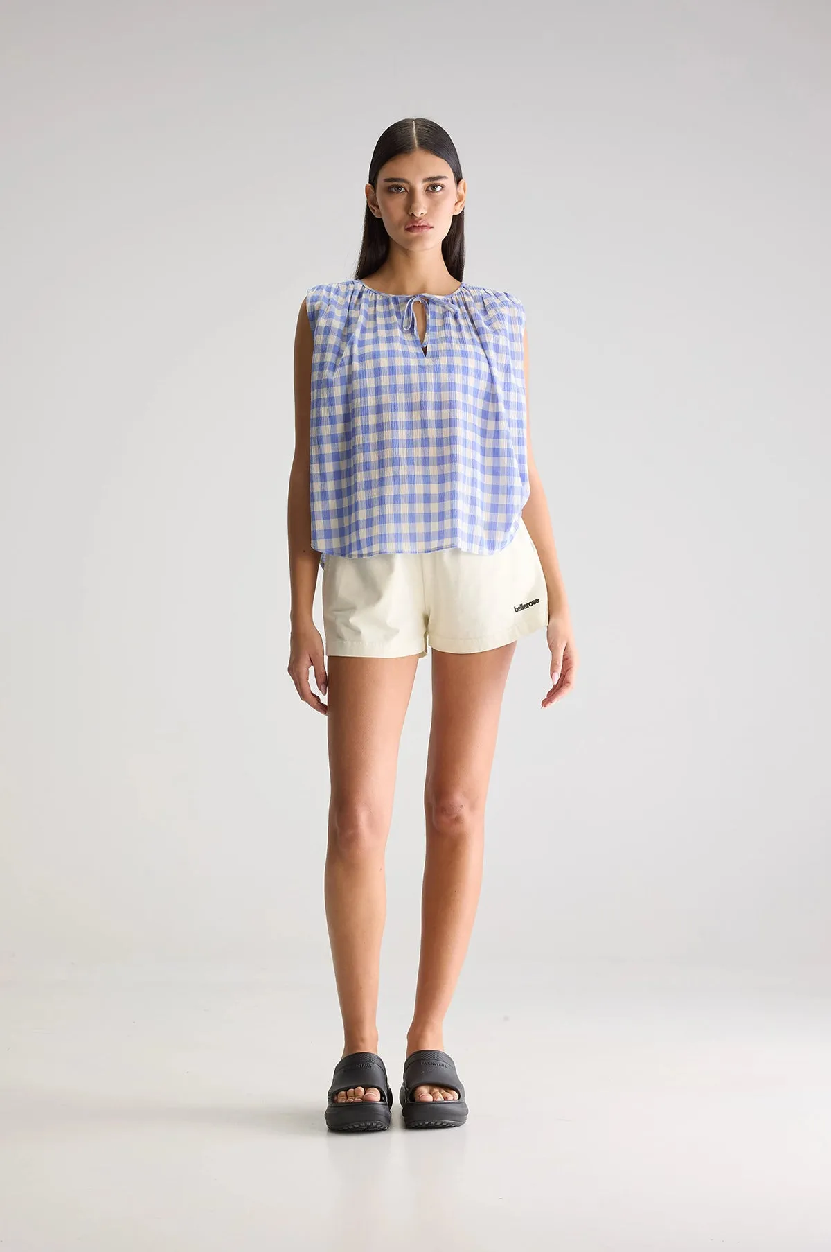 Halison Blouse Check B