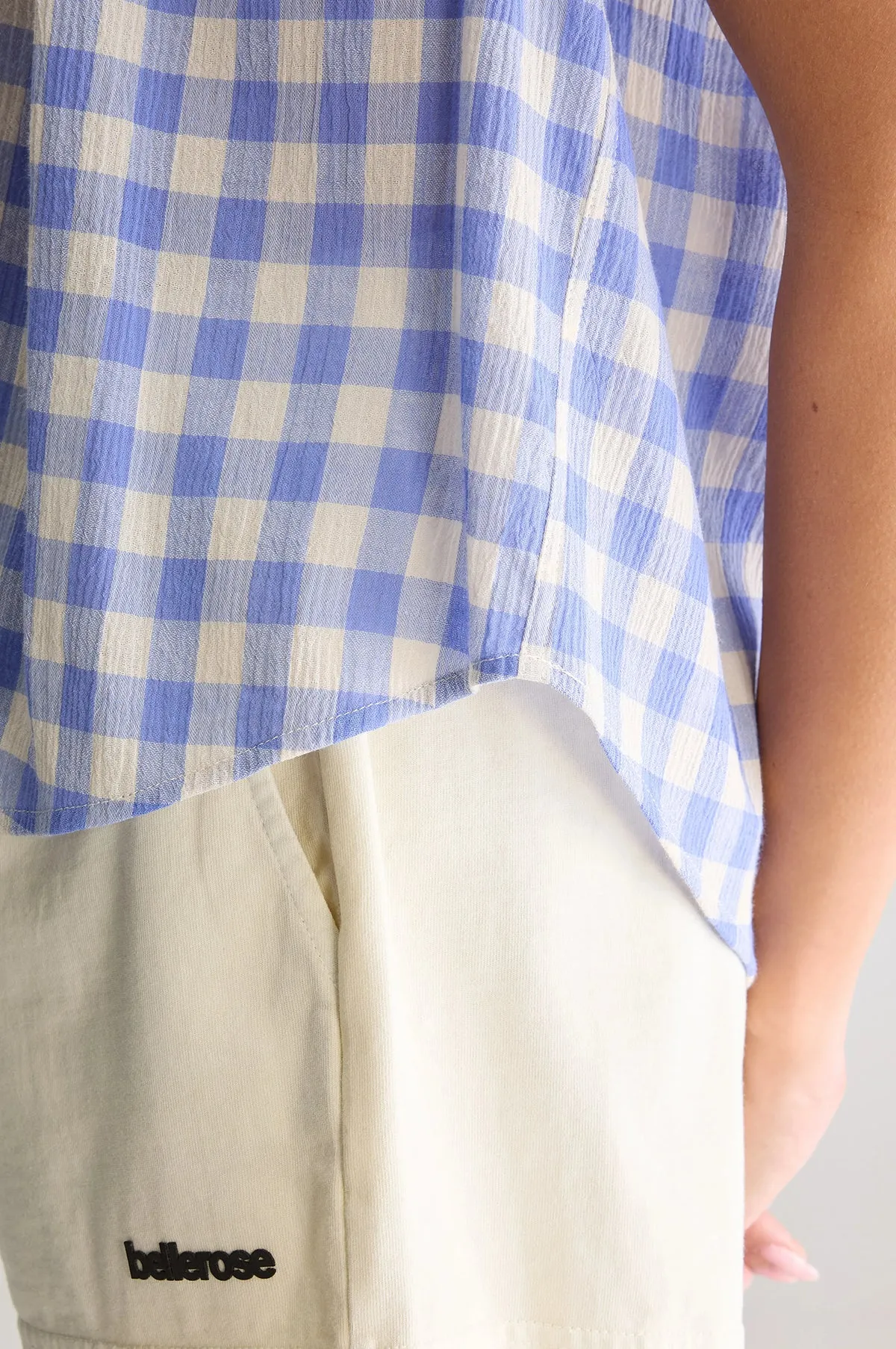 Halison Blouse Check B