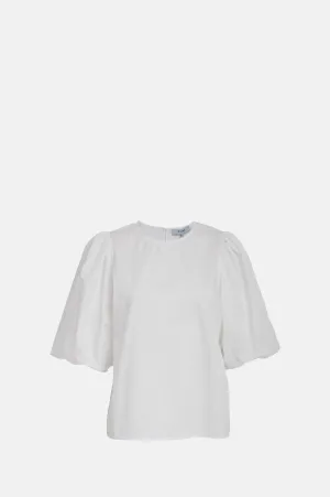 Joa Short Sleeve Blouse Cloud Dancer