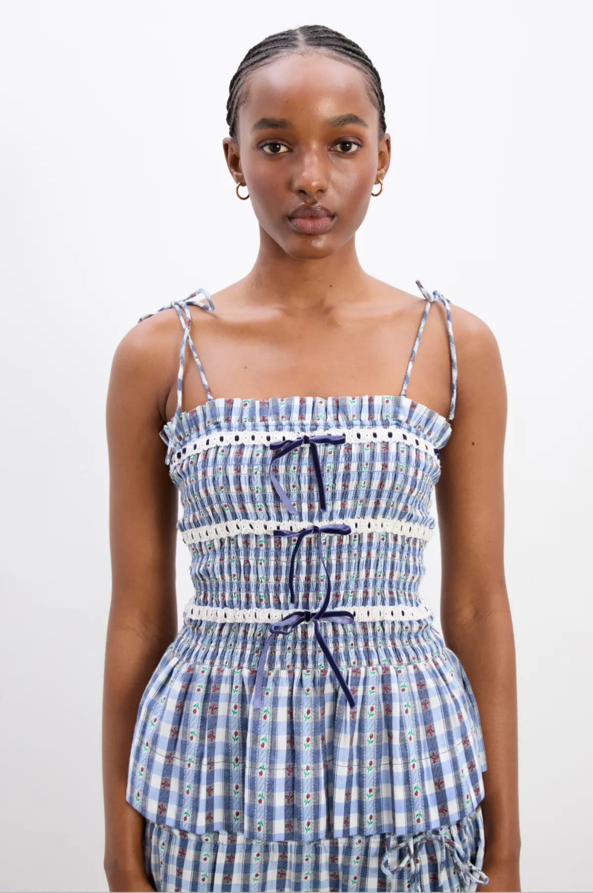 Katya Cami Margot Denim Navy
