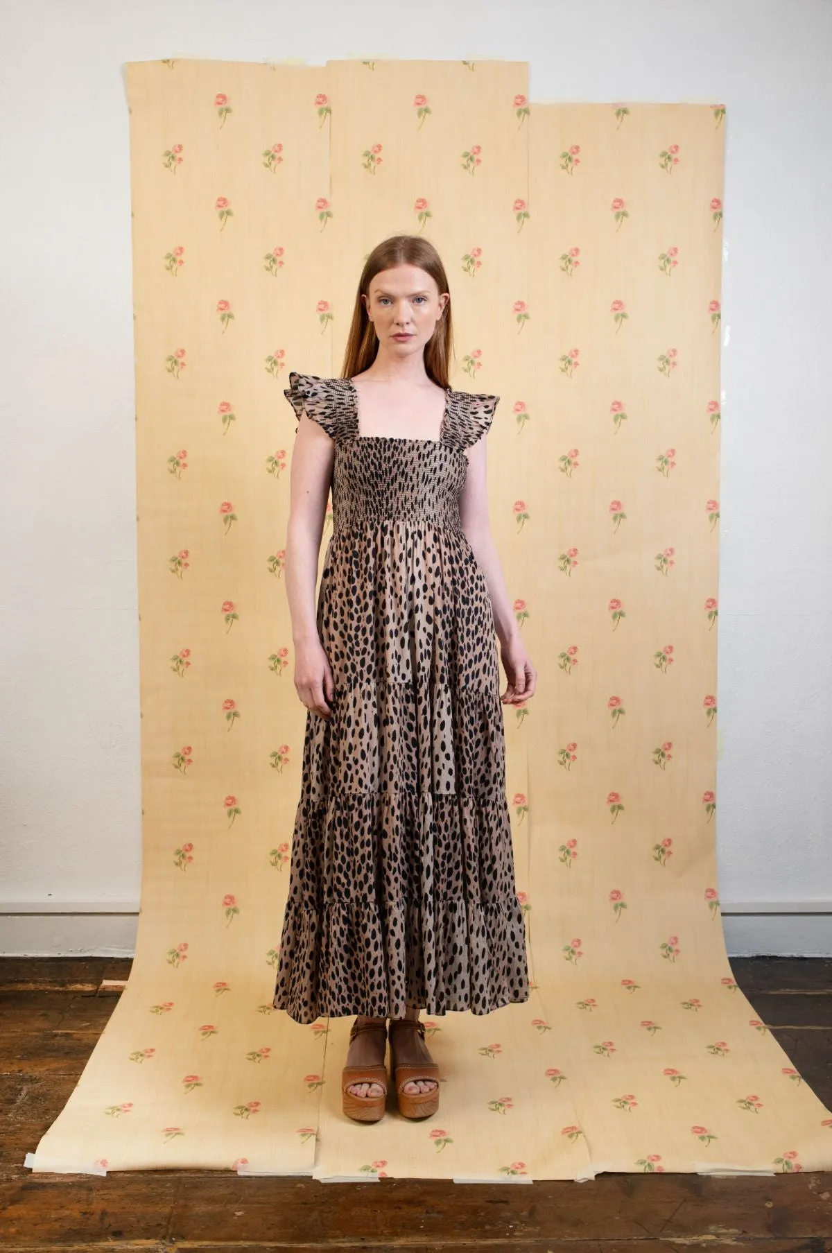 Kendall Dress Antelope Spot Black