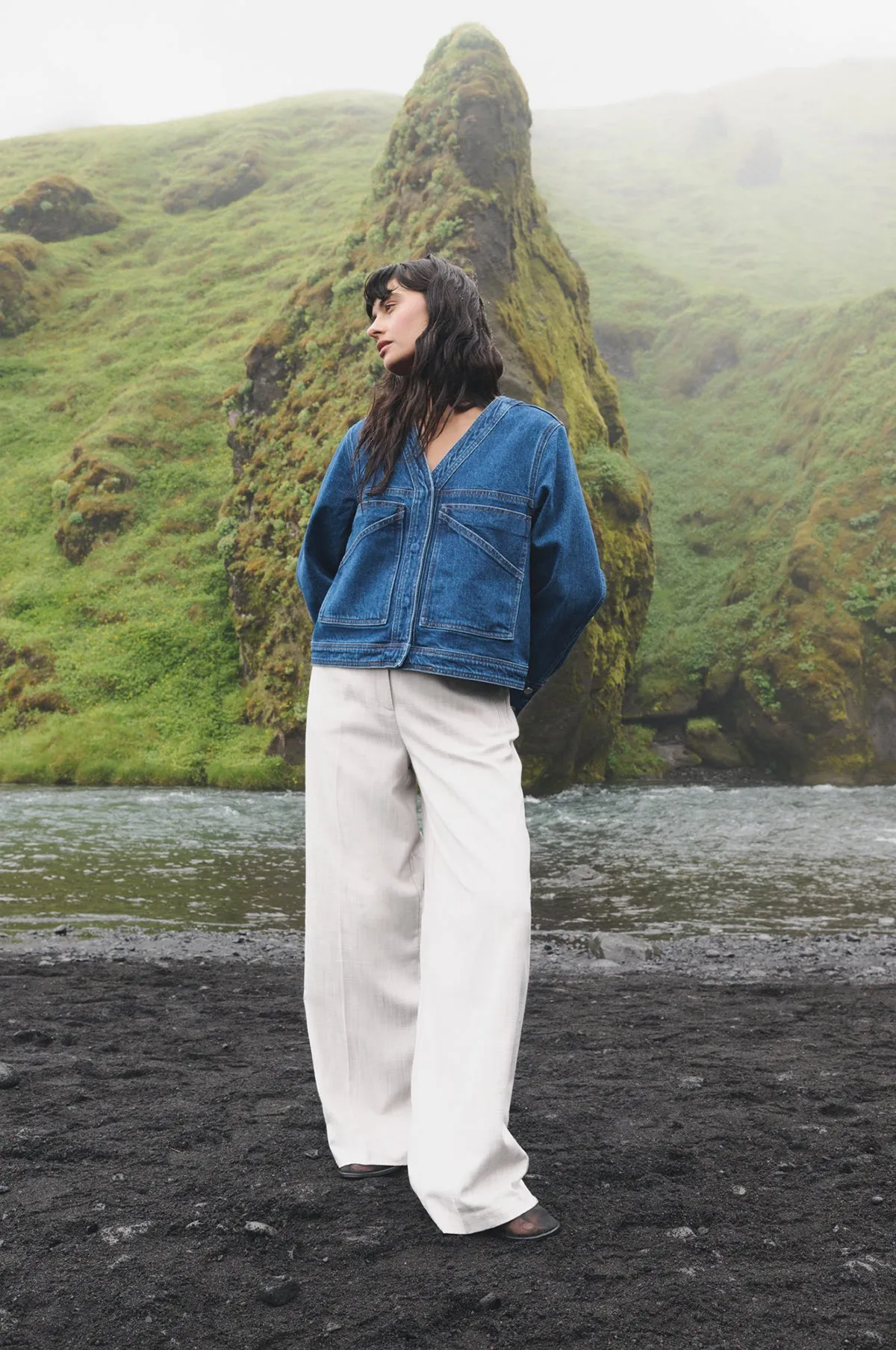Kosa Jacket Vintage Blue