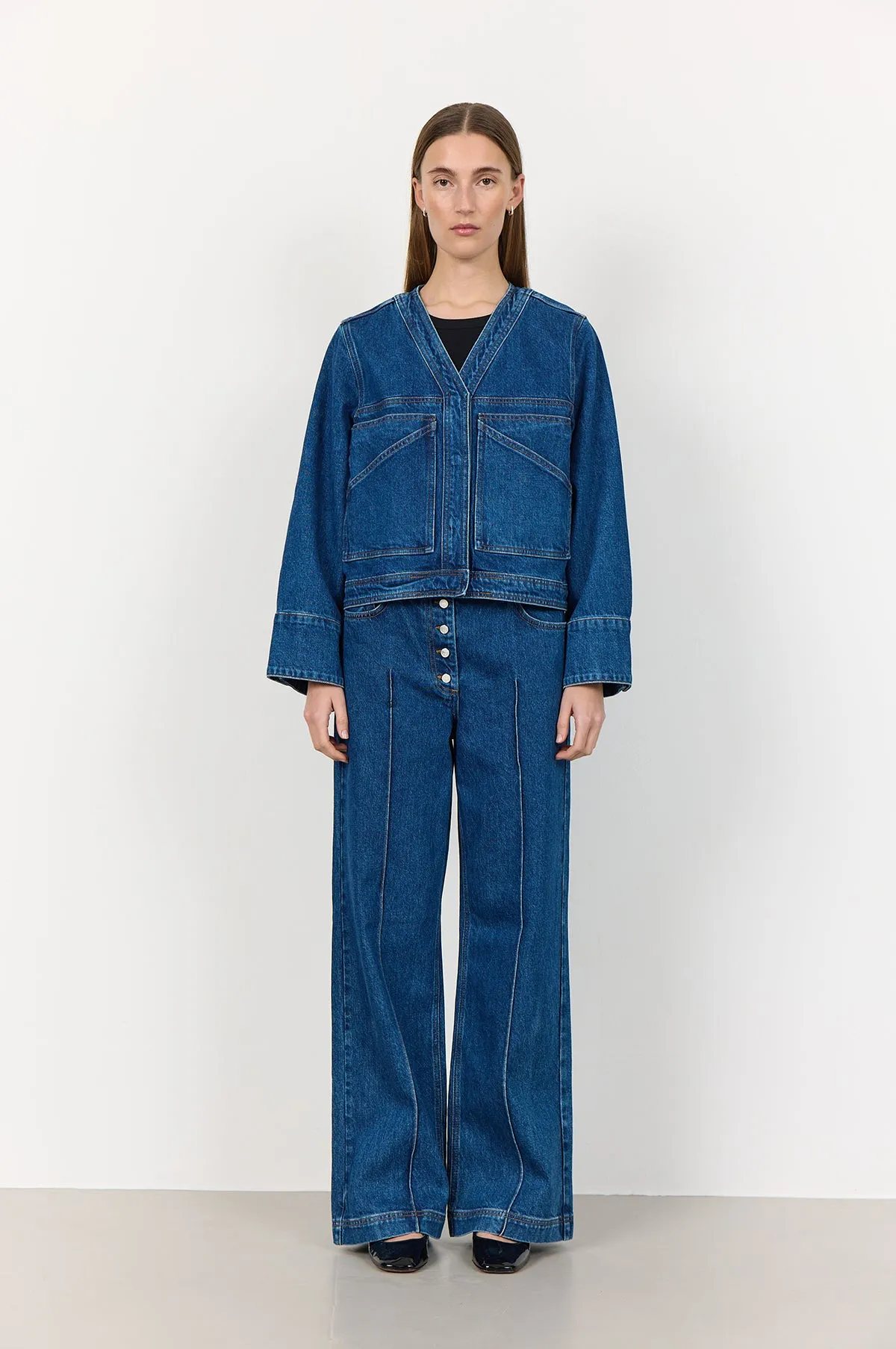 Kosa Jacket Vintage Blue