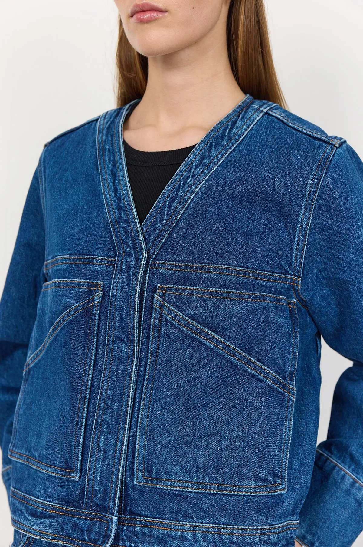 Kosa Jacket Vintage Blue