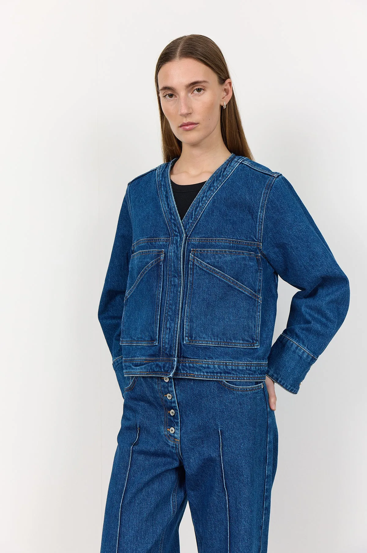 Kosa Jacket Vintage Blue