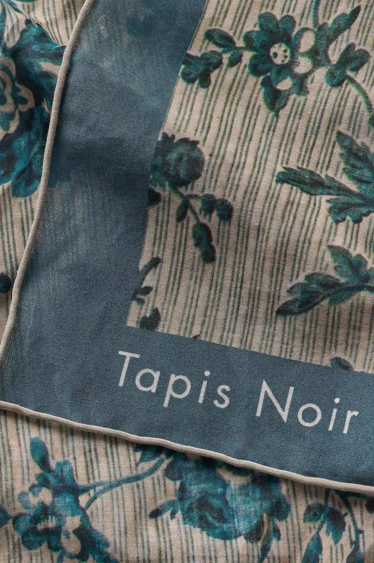 Large Light Blue Stripe Scarf