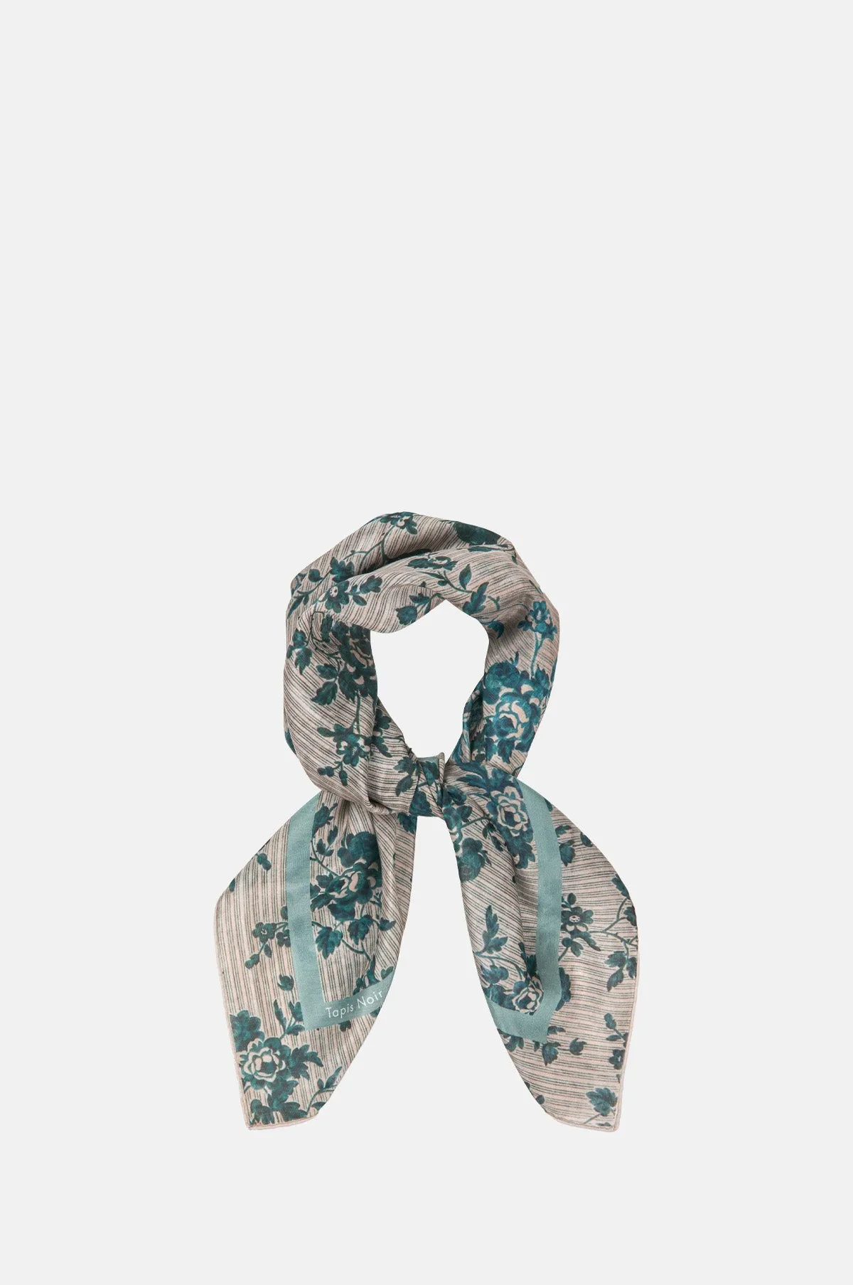 Light Blue Stripe Scarf