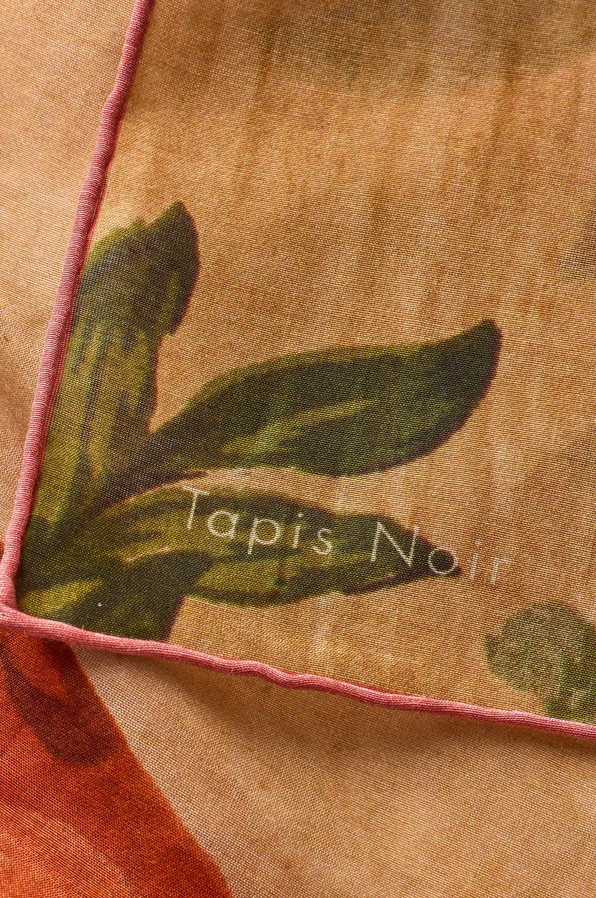 Light Bouquet Scarf Beige
