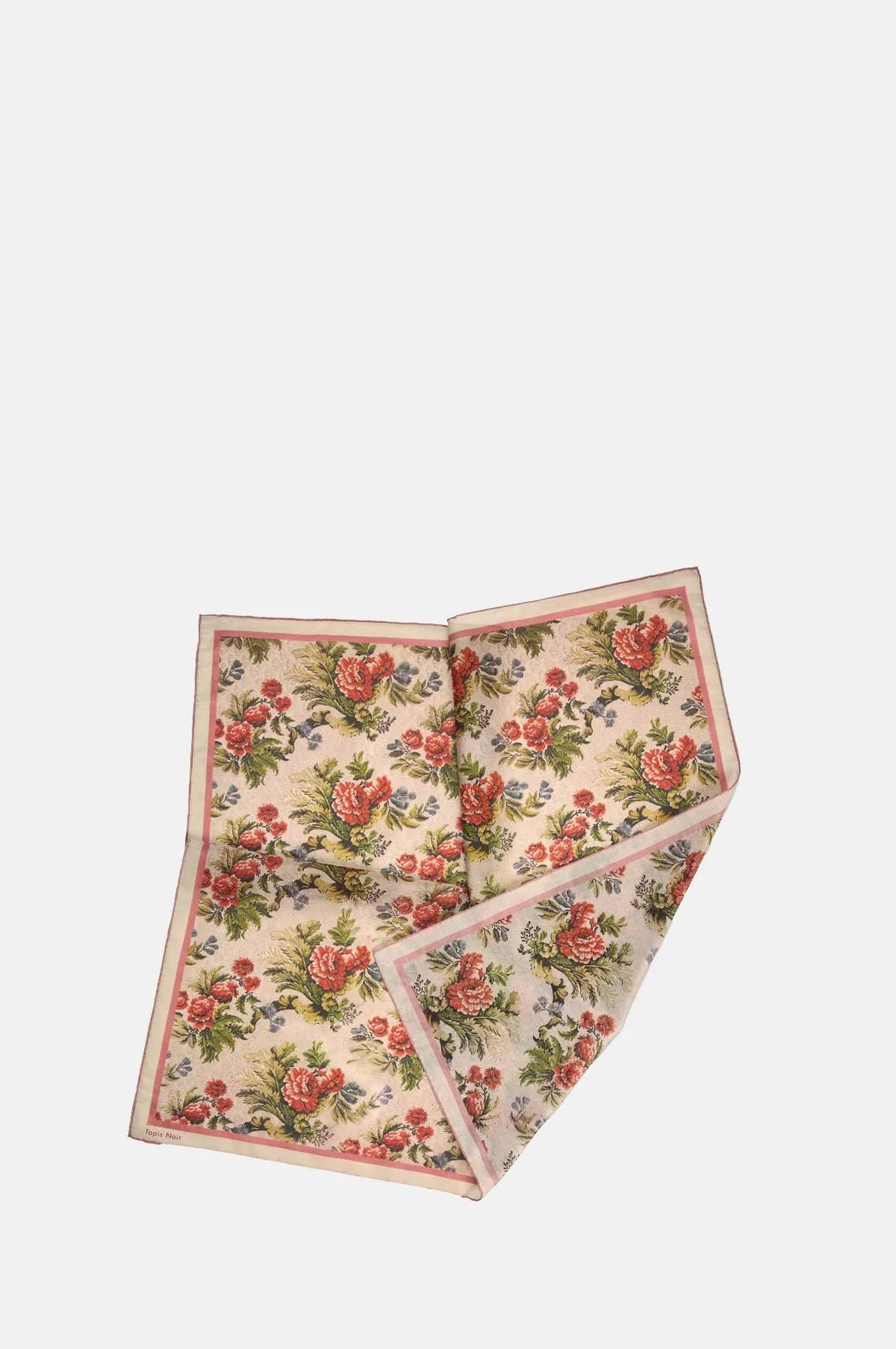 Light Peach Flower Scarf